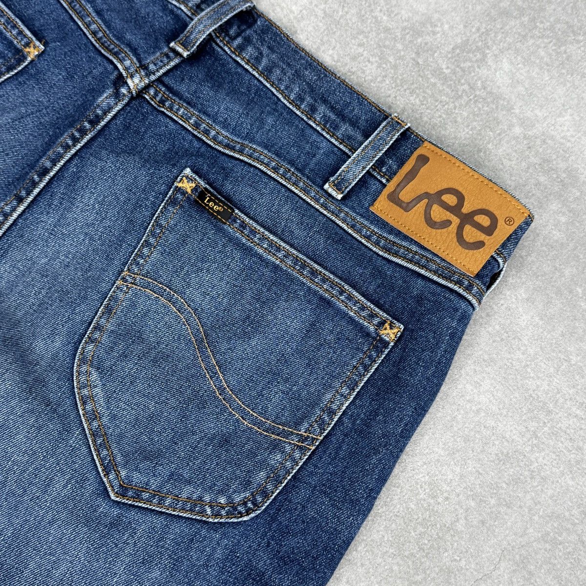 Lee Lee Rider Denim Jean Men Shorts Size W36 Size US 36 / EU 52 - 17 Thumbnail