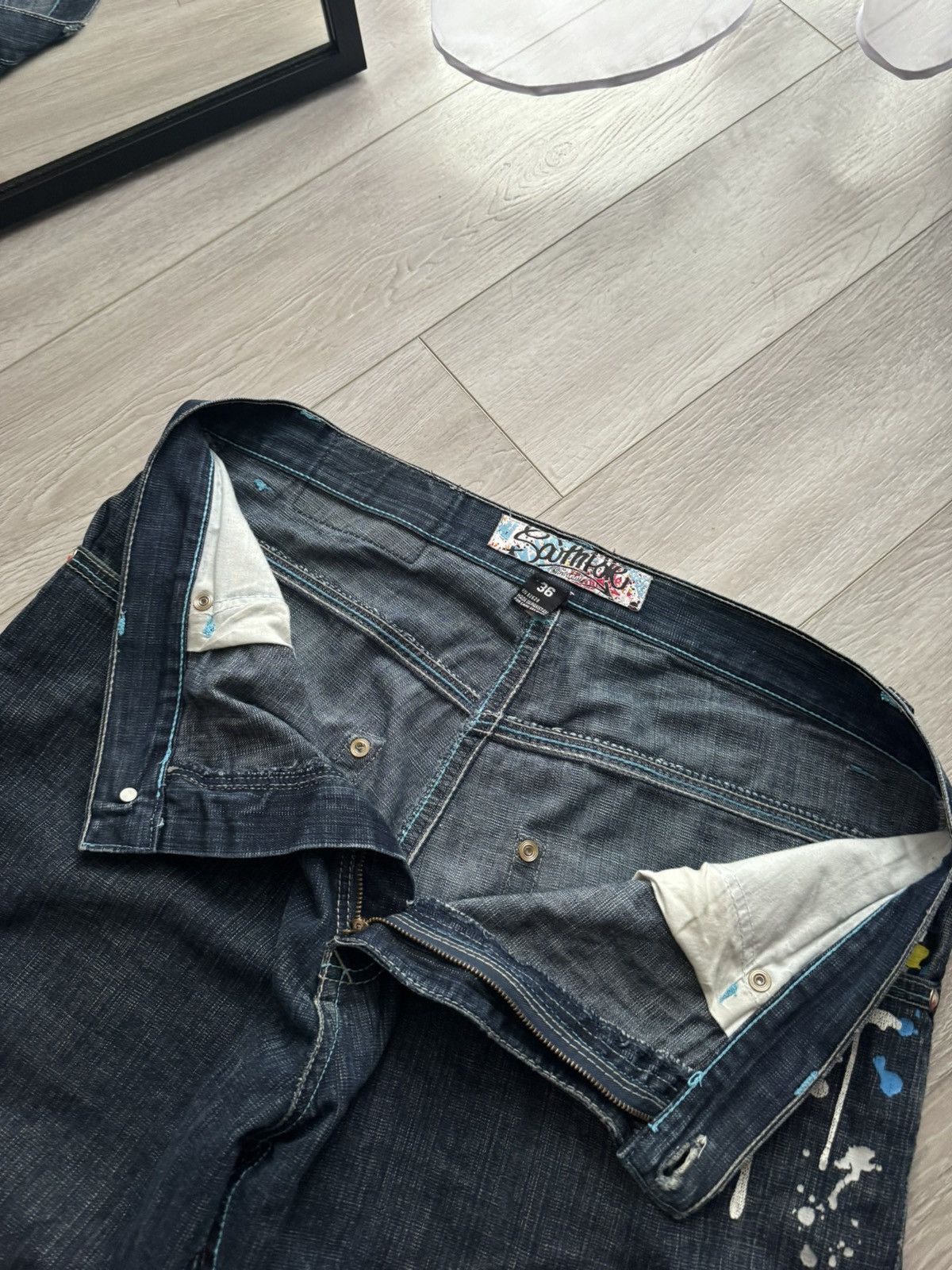 JNCO × Southpole × Vintage Vintage Southpole Baggy Shorts JNCO Style Size US 36 / EU 52 - 9 Thumbnail