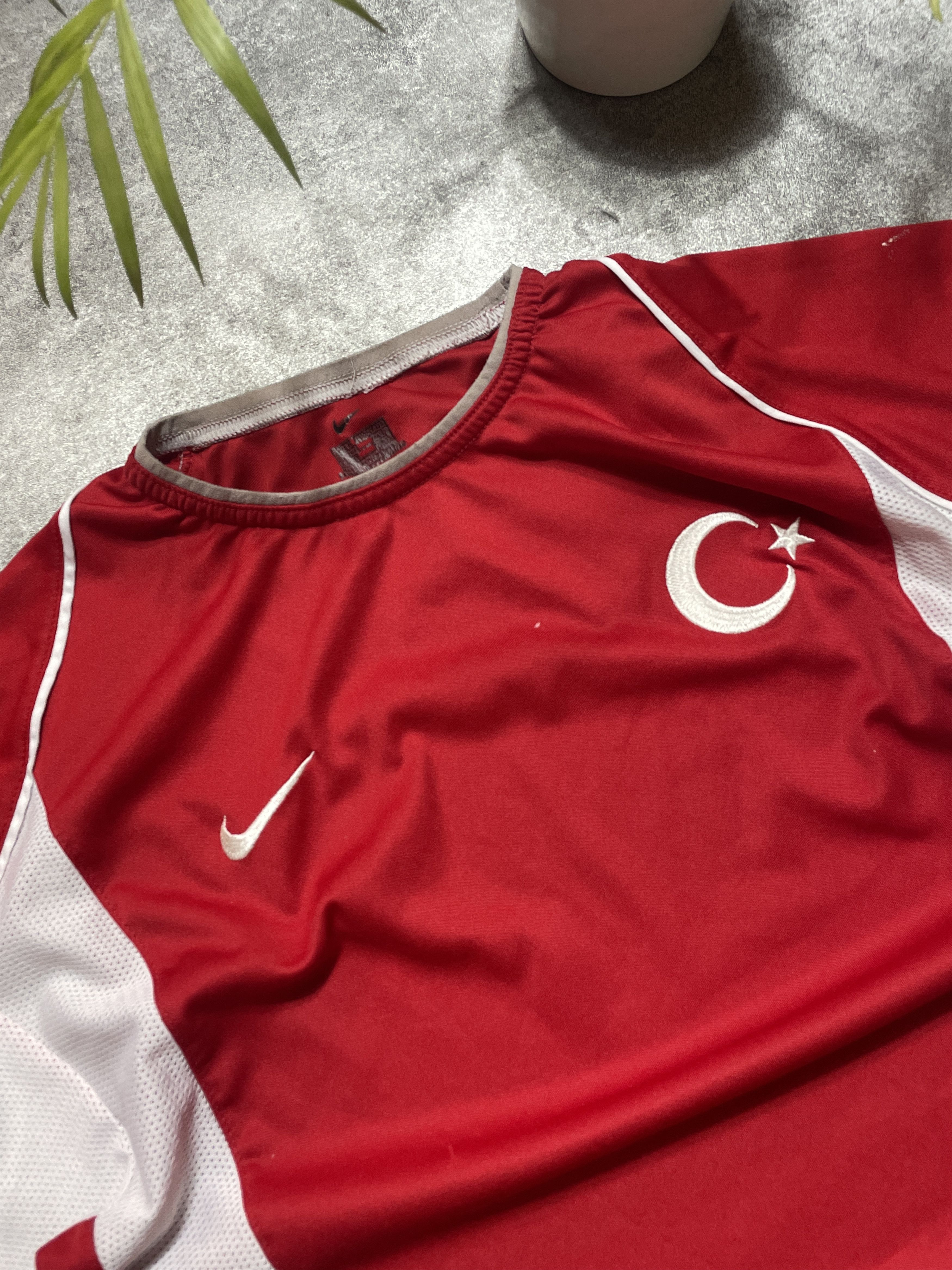 Nike ❗️RARE❗️Nike Turkey Vintage Y2K T-Shirt Swoosh Size US M / EU 48-50 / 2 - 5 Thumbnail
