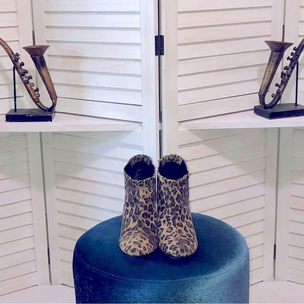 Other Sam & Libby vegan leather animal print ankle boots sz 9 Size US 9 / IT 39 - 6 Thumbnail