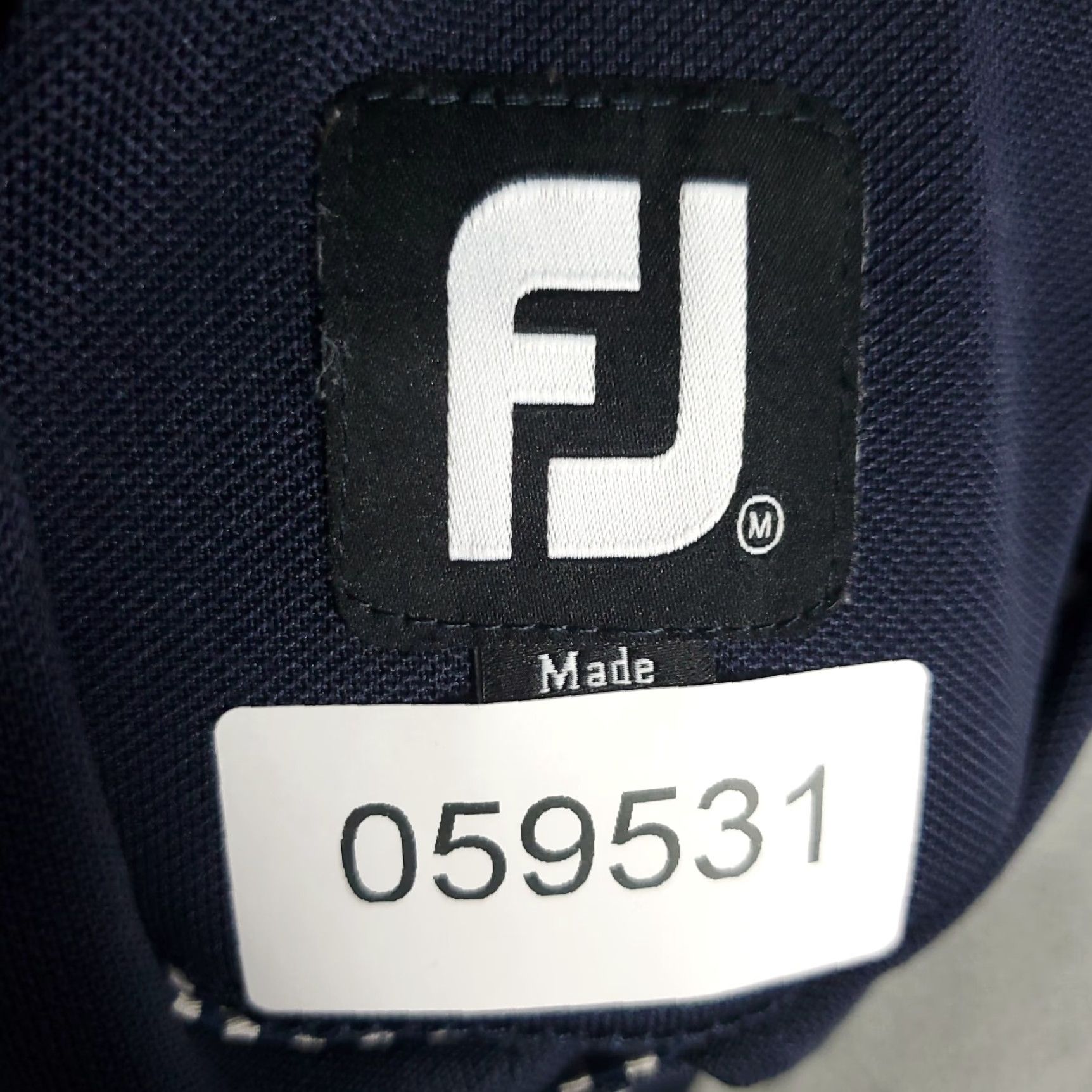 Footjoy FJ Polo Shirt Mens Size Medium Navy Blue Golf Casual Short Sleeve FootJoy Size US M / EU 48-50 / 2 - 7 Thumbnail