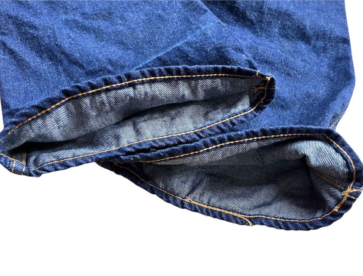 14th Addiction Rare 🗣️Vintage 70s Blue Born flare jeans fabric not rick owen Size US 33 - 10 Thumbnail
