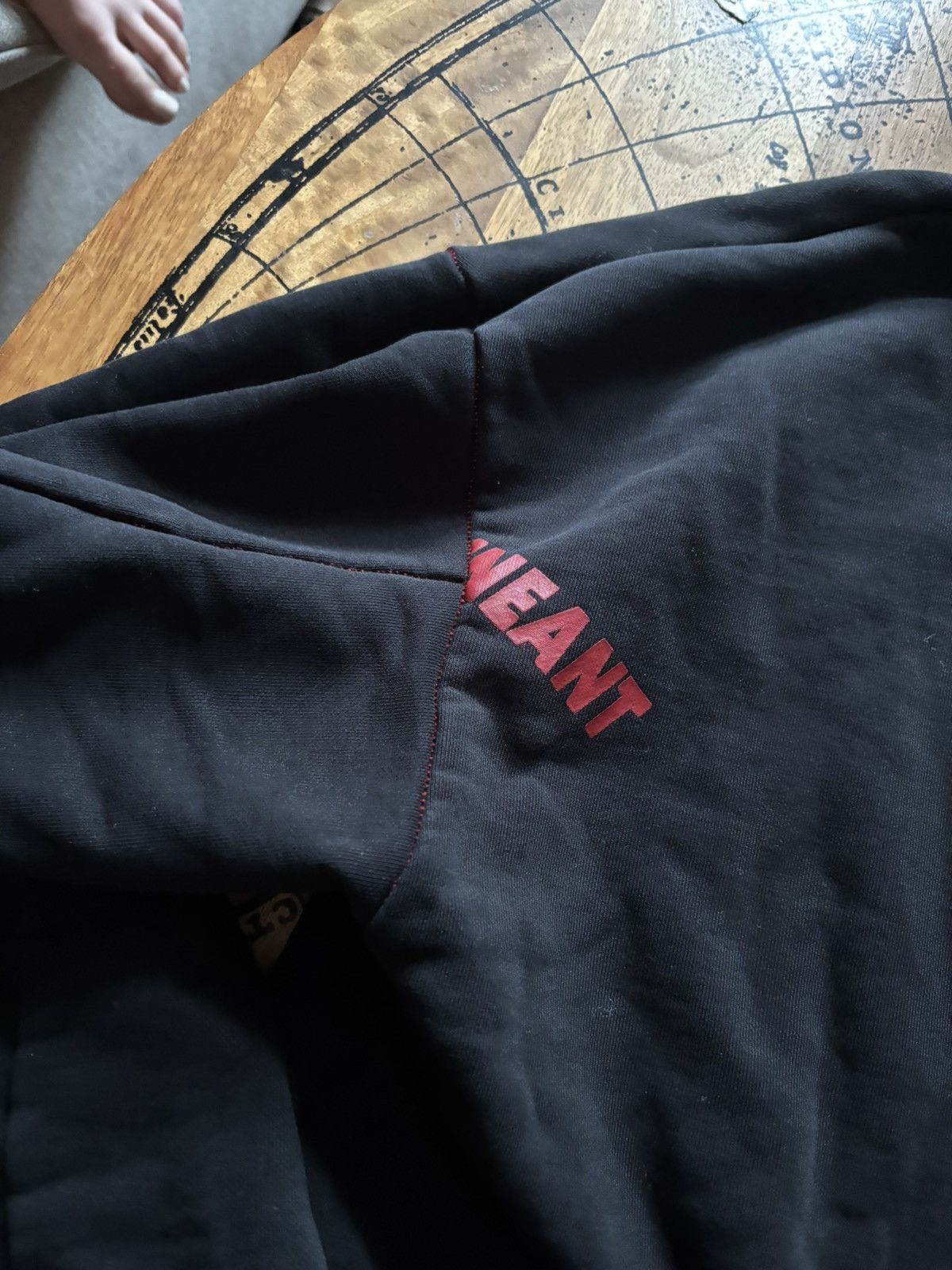 Japanese Brand Faineant French Terry Cotton Cropped Boxy Hoodie Size US L / EU 52-54 / 3 - 7 Thumbnail