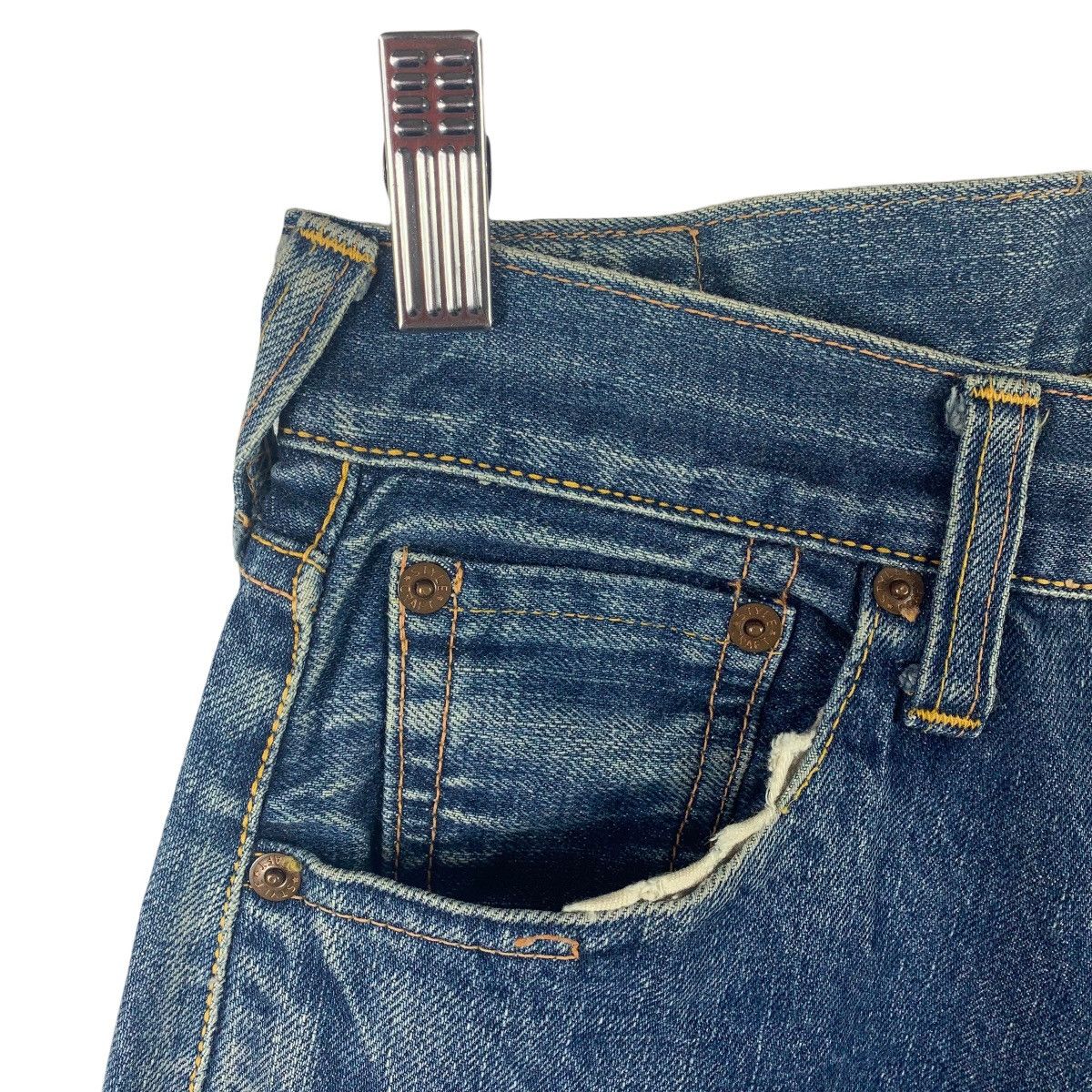 Evisu × Japanese Brand Vintage EVIS LOT 02 selvedge jeans Size US 26 / EU 42 - 7 Thumbnail