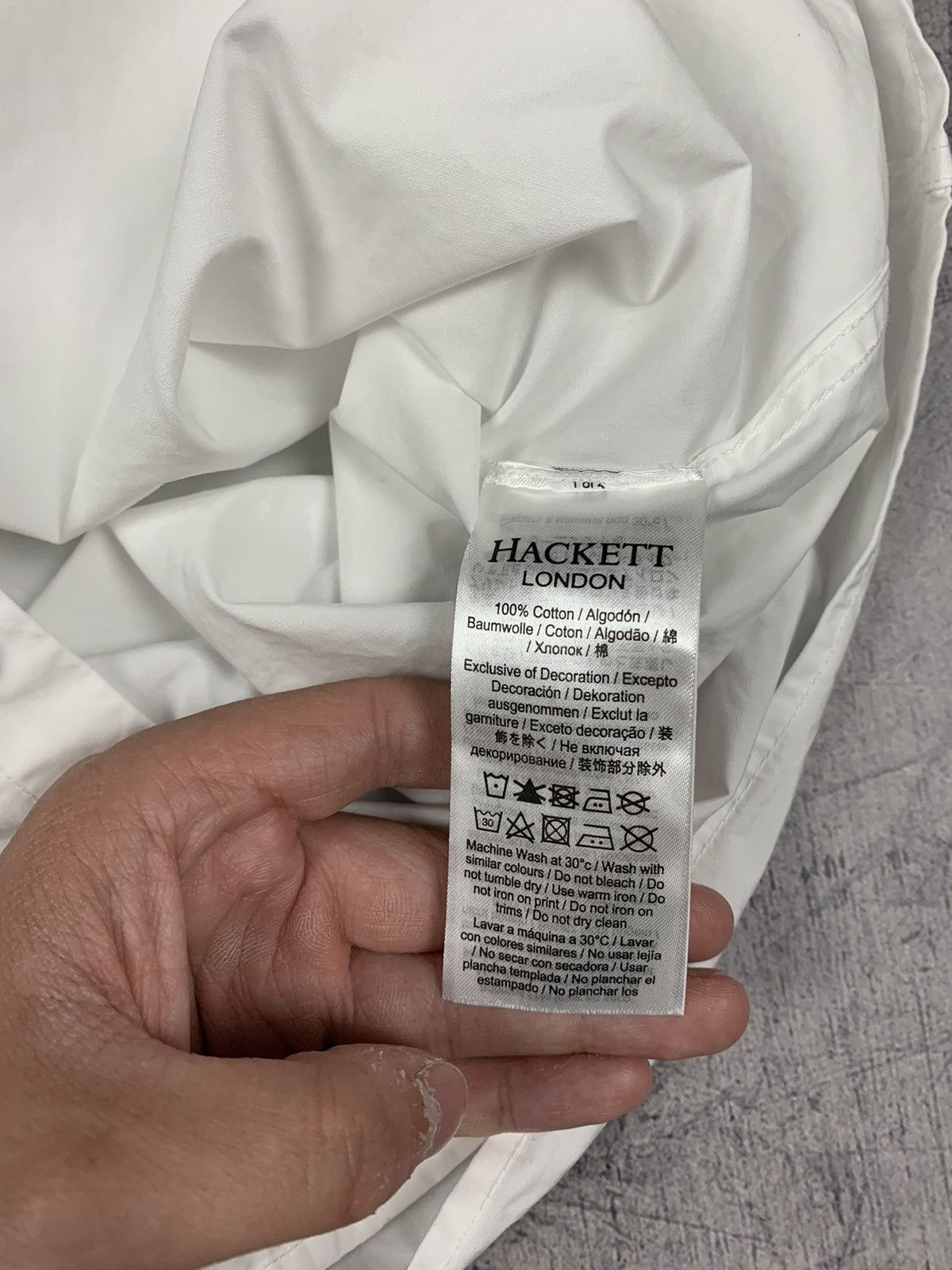 Hackett Hackett x Aston Martin Racing Shirt Logo Size US M / EU 48-50 / 2 - 12 Thumbnail
