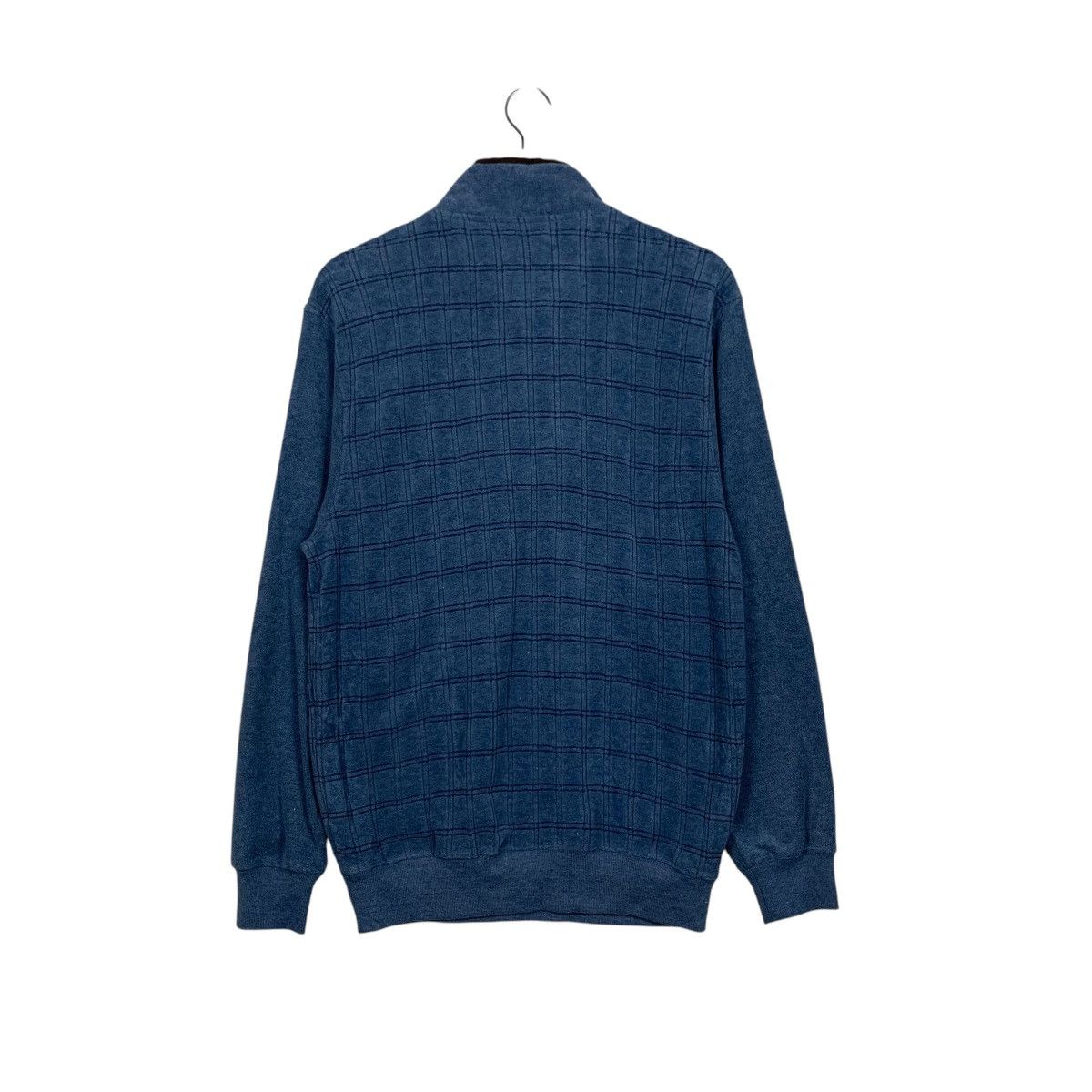 Dunlop DUNLOP Half Zip Turtleneck Checked Sweatshirts #1655-C74 Size US M / EU 48-50 / 2 - 7 Thumbnail