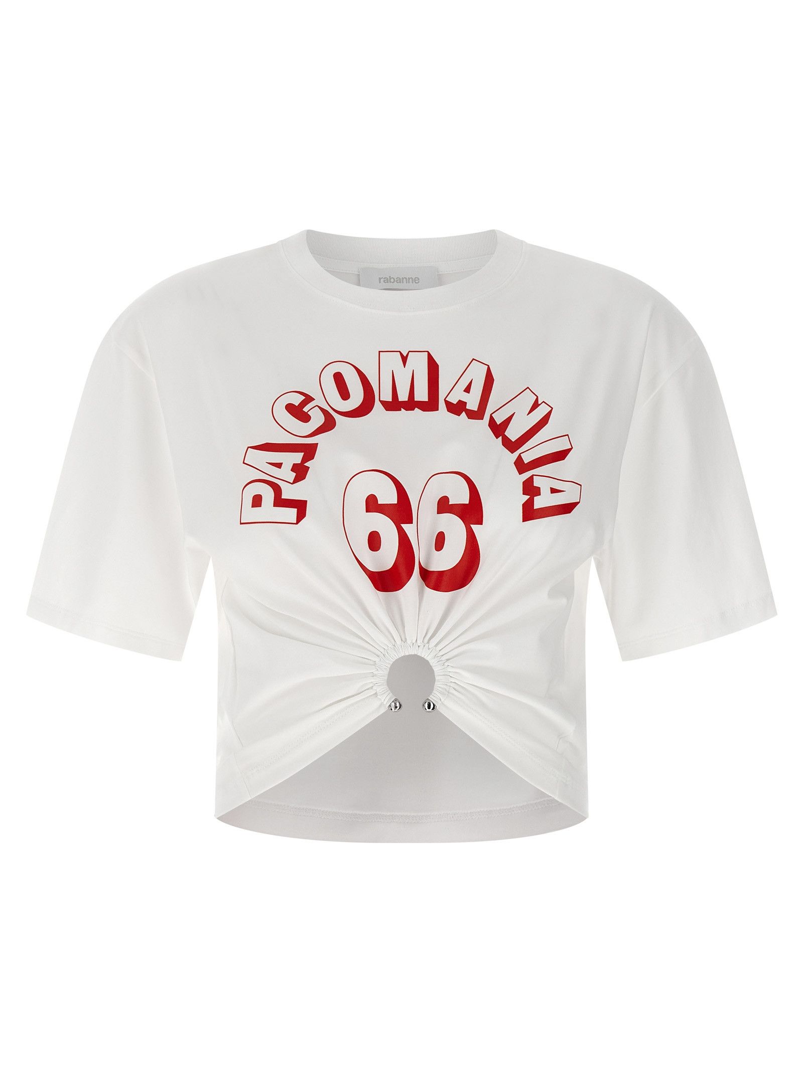 Paco Rabanne Printed piercing t-shirt Size M / US 6-8 / IT 42-44 - 1 Thumbnail