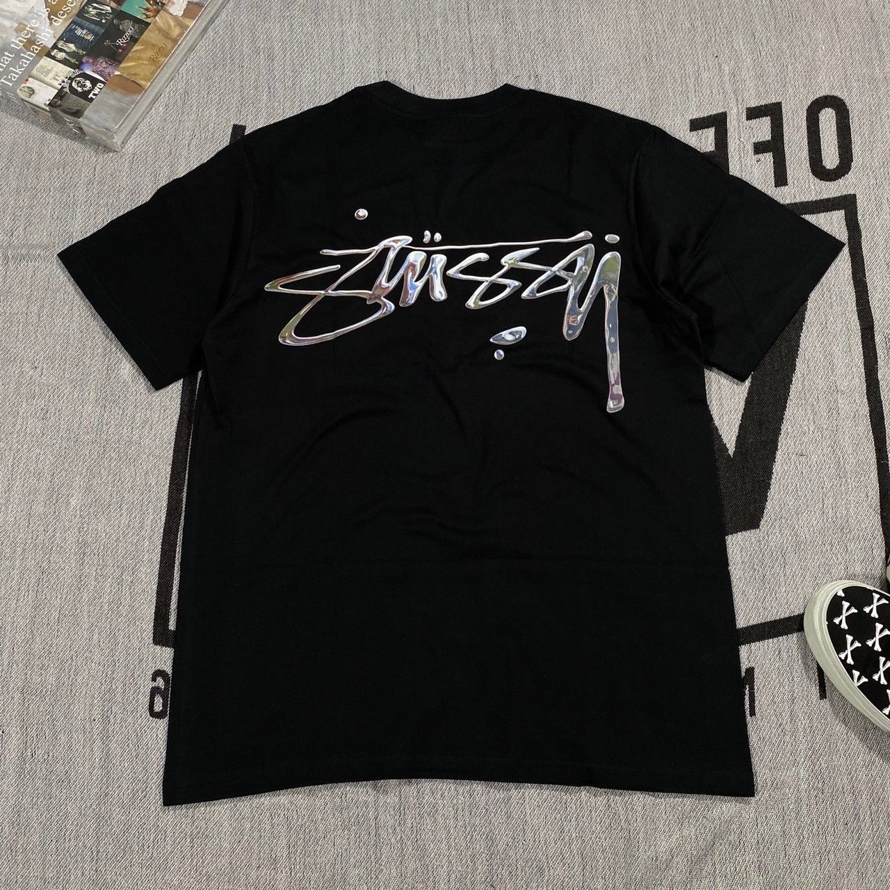◆ユニセックス◆STUSSY MERCURY T-SHIRT◆送料無料◆ Stussy Mercury Tee White Men's - SS23 - US