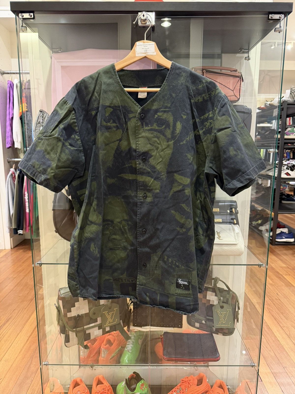 Supreme Supreme Malcom X Baseball Jersey Size US L / EU 52-54 / 3 - 1 Thumbnail