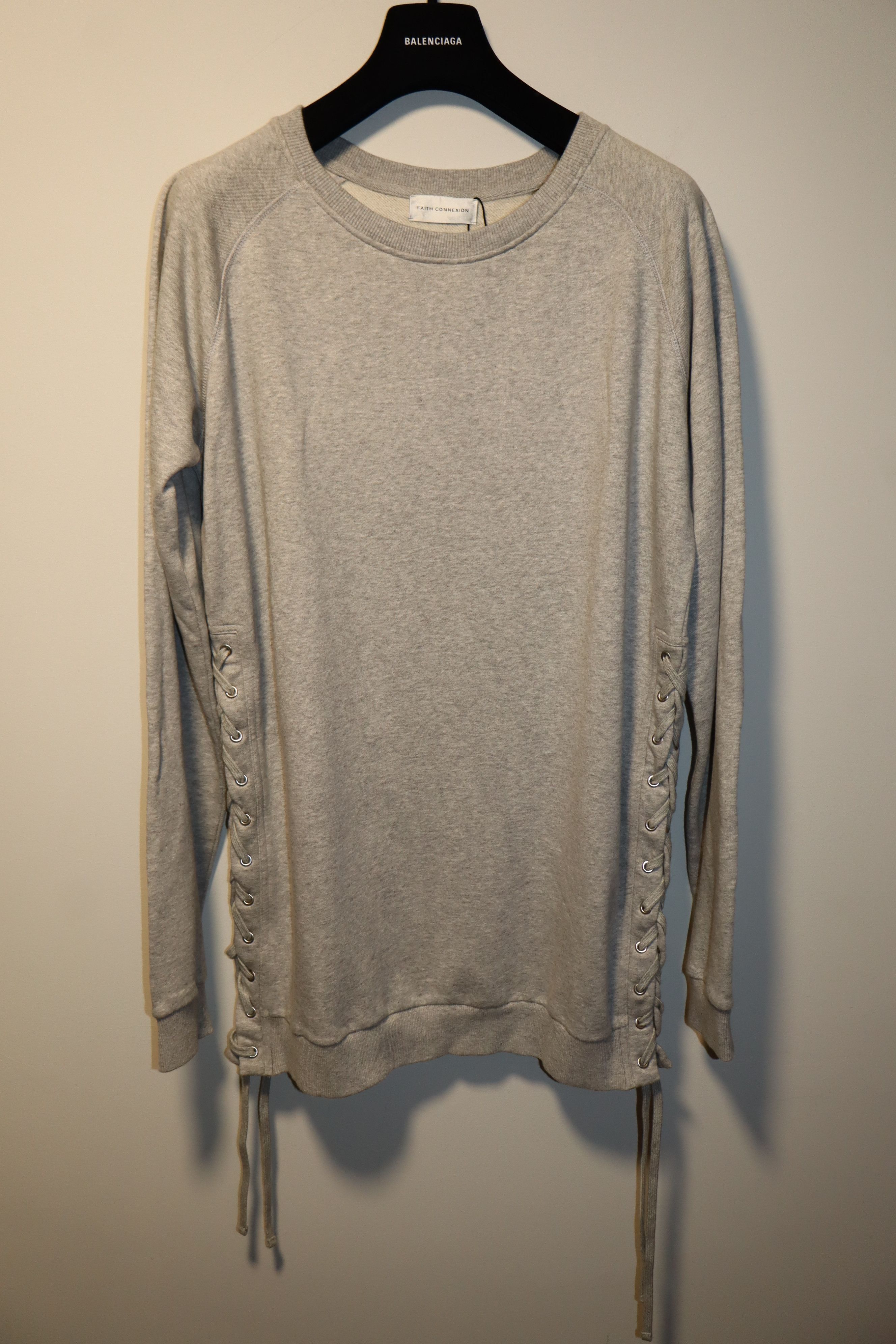 Faith Connexion classic laced sweatshirt Size US M / EU 48-50 / 2 - 1 Thumbnail