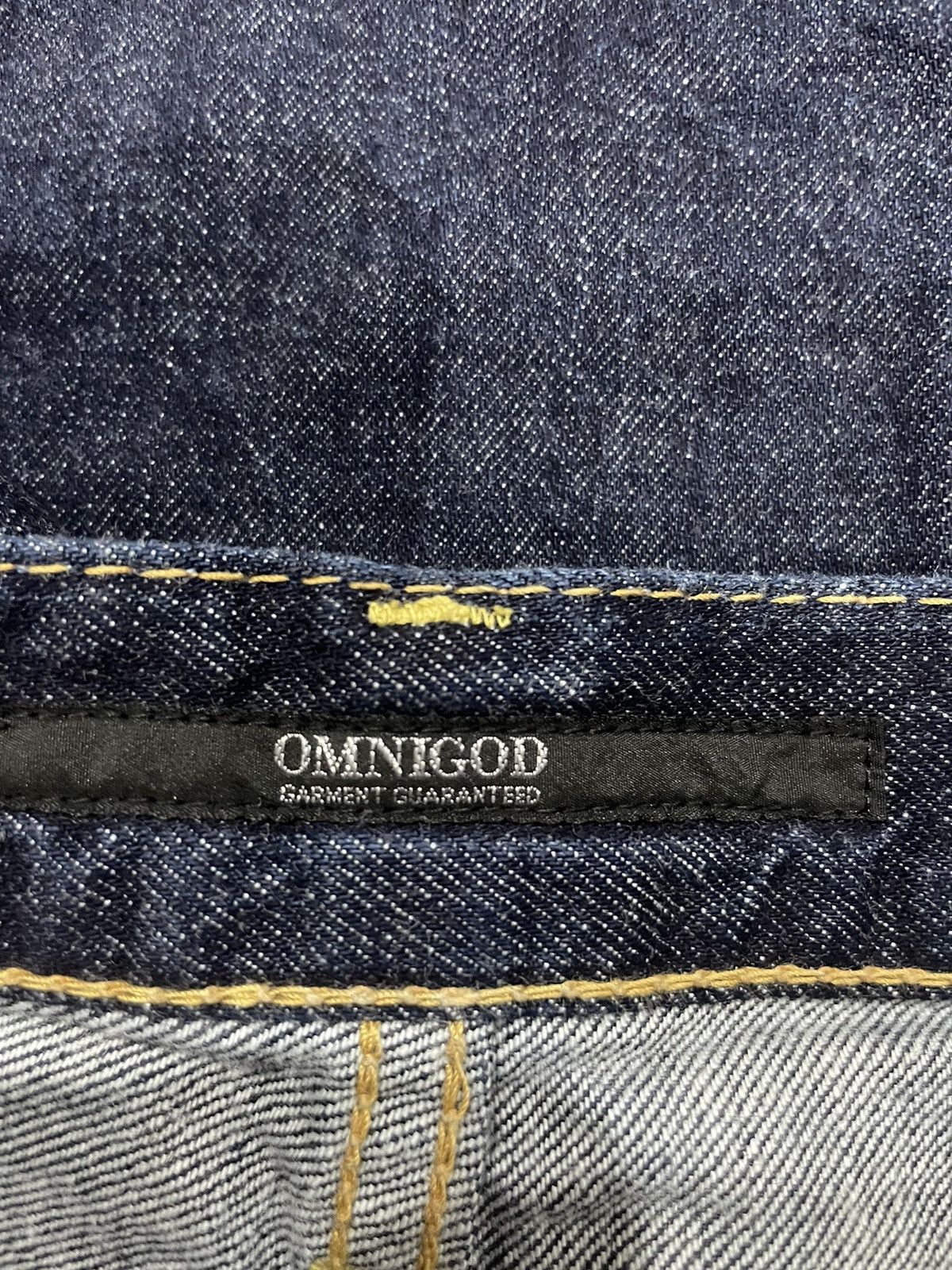 OMNIGOD Omnigod Denim Mini Skirt Size 30" / US 8 / IT 44 - 3 Thumbnail