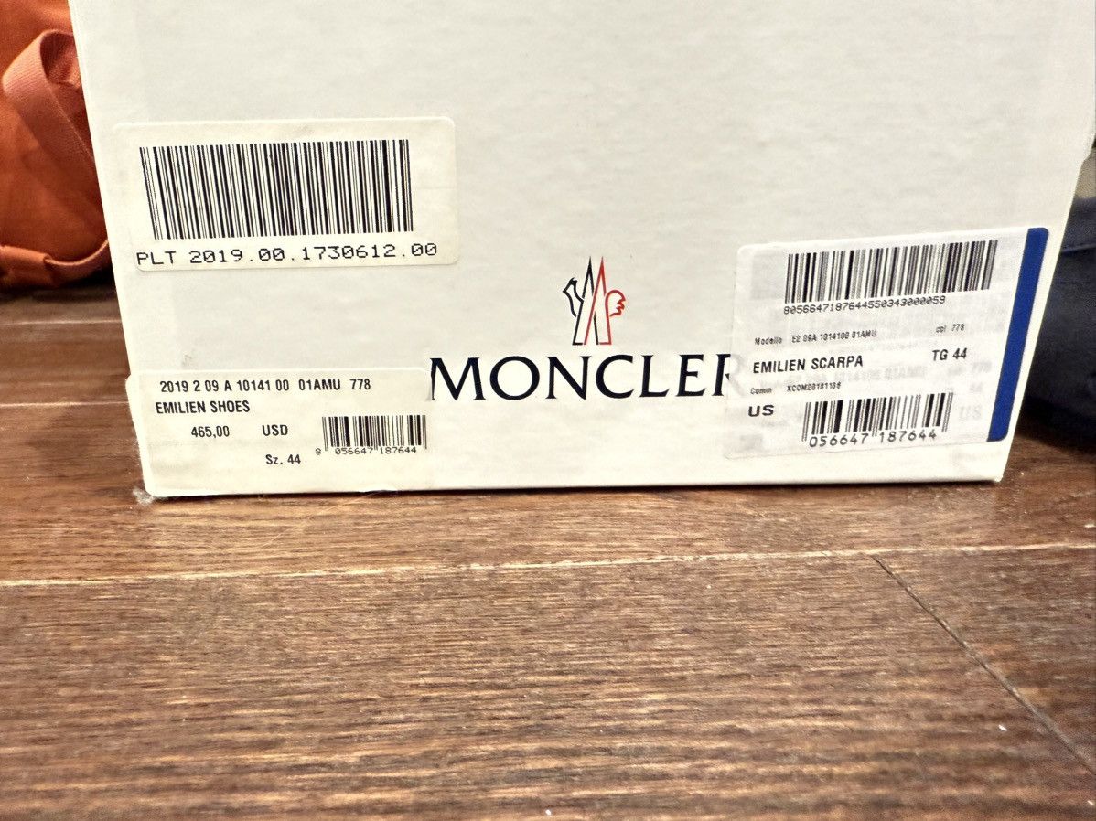 Moncler Moncler Emilien Sneakers Blue Size 11 / EU 44 Size US 11 / EU 44 - 5 Thumbnail