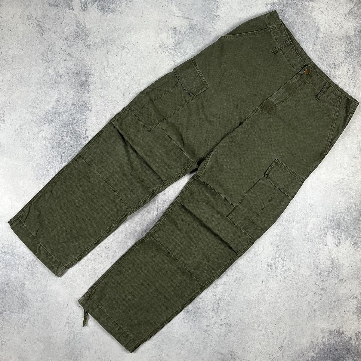 Carhartt Vintage Carhartt cargo military baggy pants 90’s Size US 30 / EU 46 - 8 Thumbnail