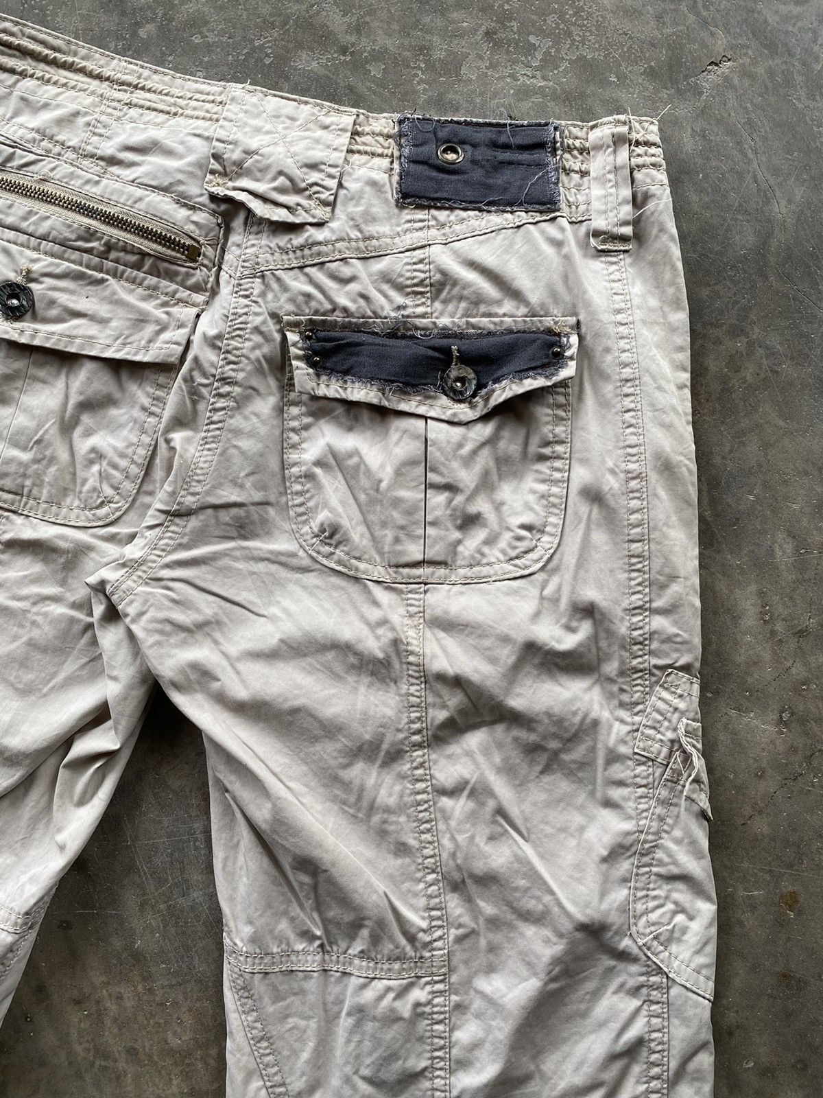 Hysteric Glamour × If Six Was Nine × Japanese Brand Flare Jeans Japan You Jeans Me Up Multi pocket 3D Cargo Size US 29 - 11 Thumbnail