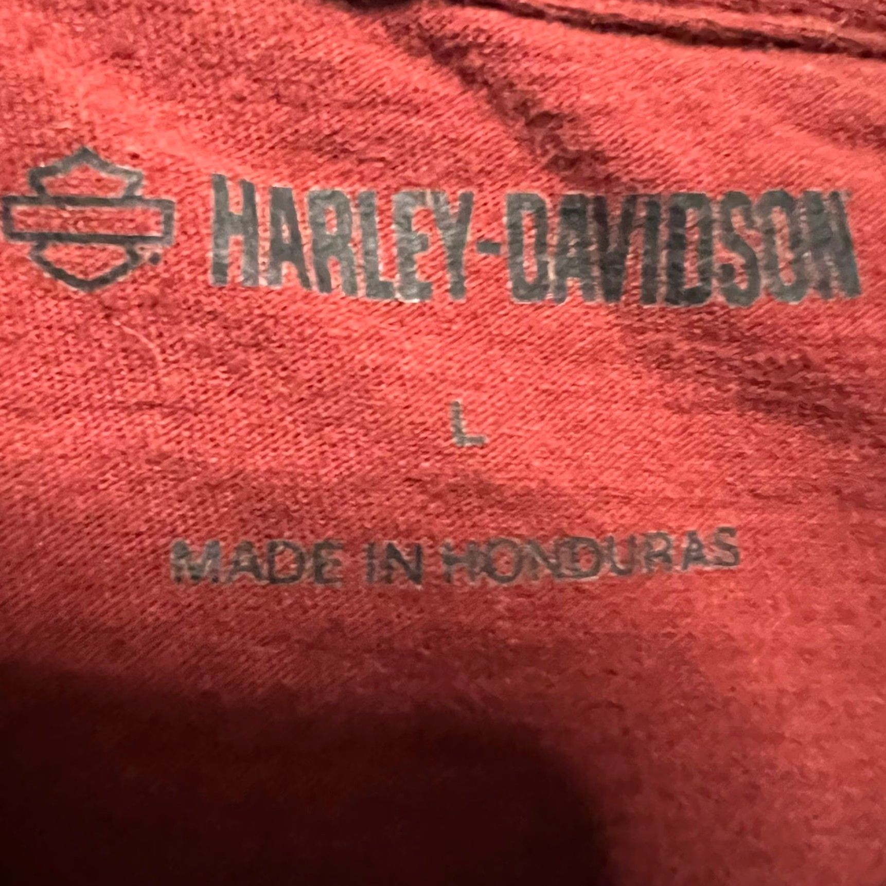 Harley Davidson Harley Davidson Shirt Mens Large Red Motorcycle Graphic Saddle Country Mens L Red Size US L / EU 52-54 / 3 - 6 Thumbnail
