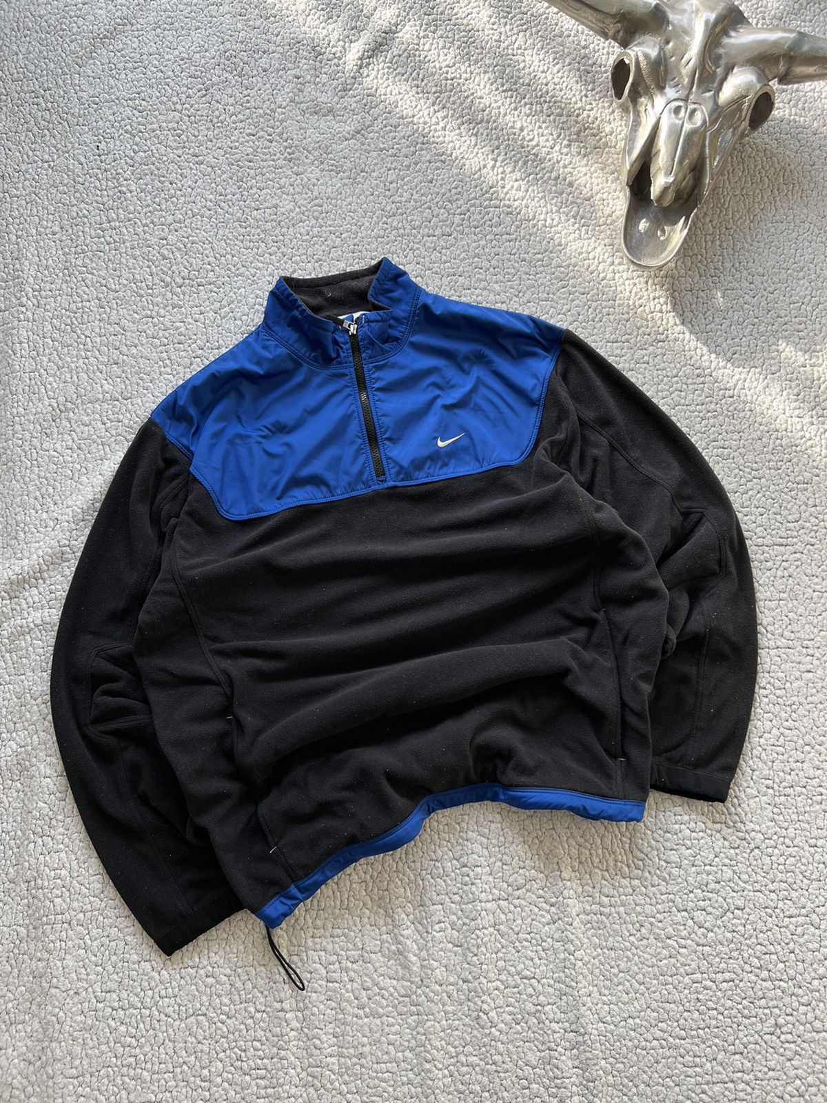 Nike NIKE VINTAGE TEDDY FLEECE BASIC LOGO OVERSIZE ZIP HOODIE Size US L / EU 52-54 / 3 - 1 Thumbnail