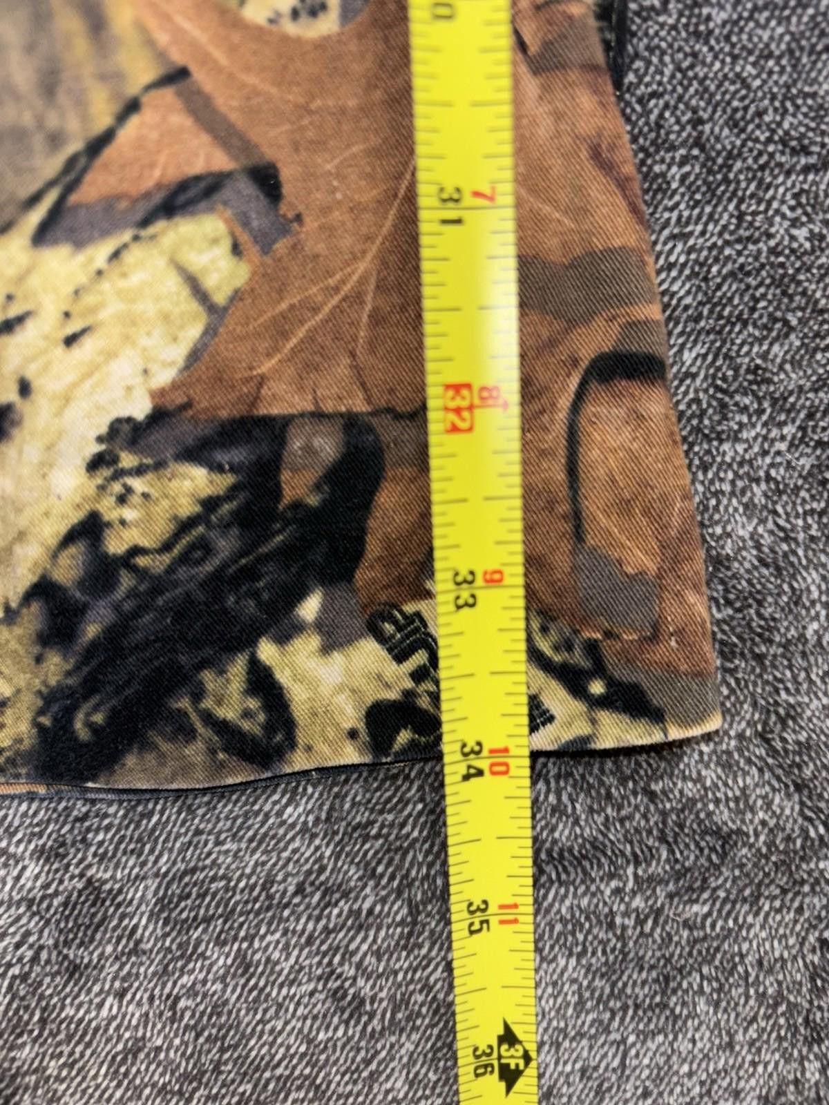 Realtree Game Winner Mens XL Realtree Camo Cargo Pants Cinch Waist Size ONE SIZE - 5 Thumbnail