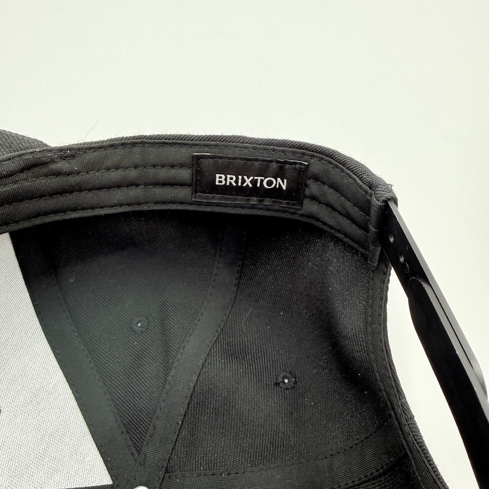 Brixton Brixton Supply Black Snapback Hat One Size Size ONE SIZE - 5 Thumbnail