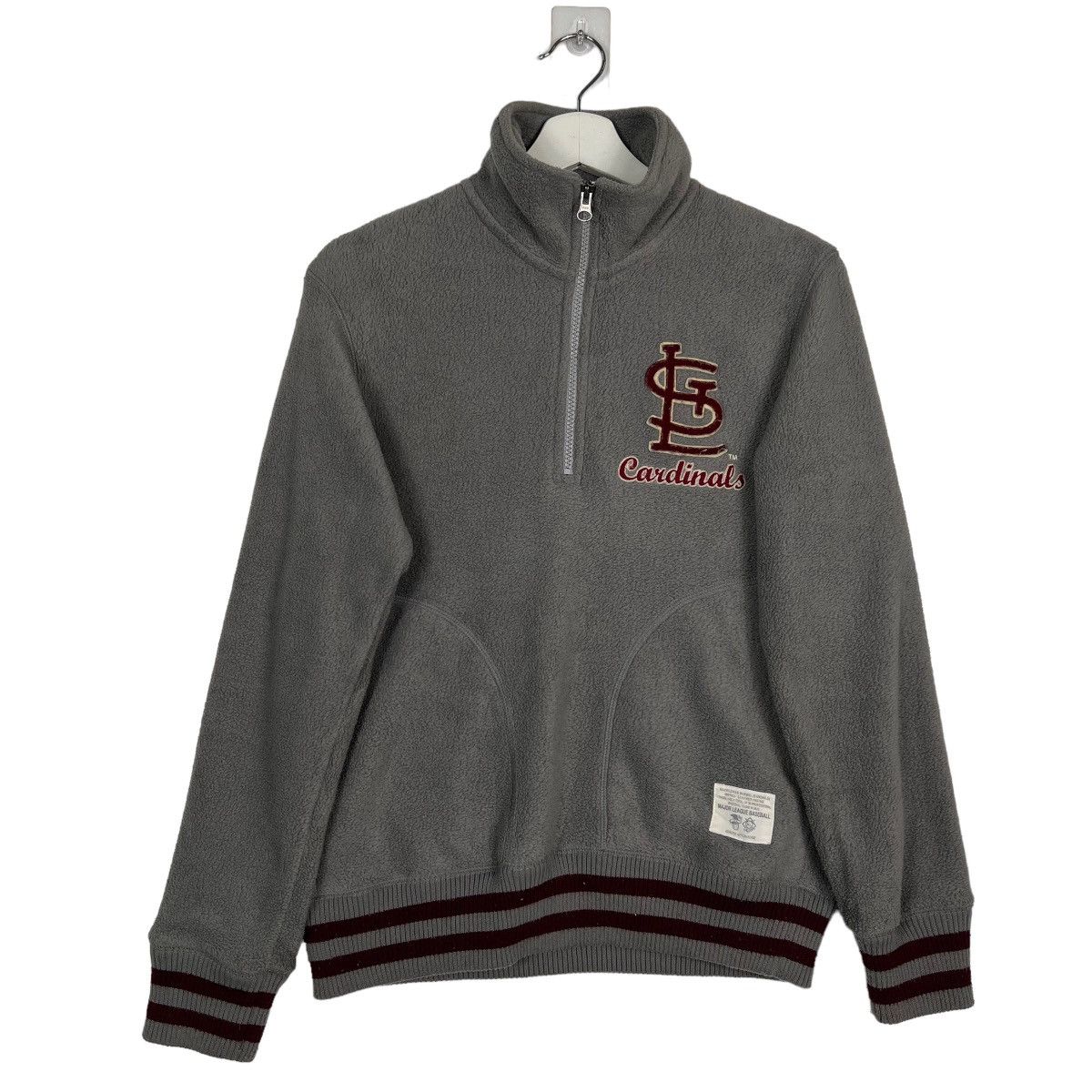 MLB × Vintage 🔥 VINTAGE ST LOUIS CARDINALS ANORAK FLEECE Size US S / EU 44-46 / 1 - 5 Thumbnail