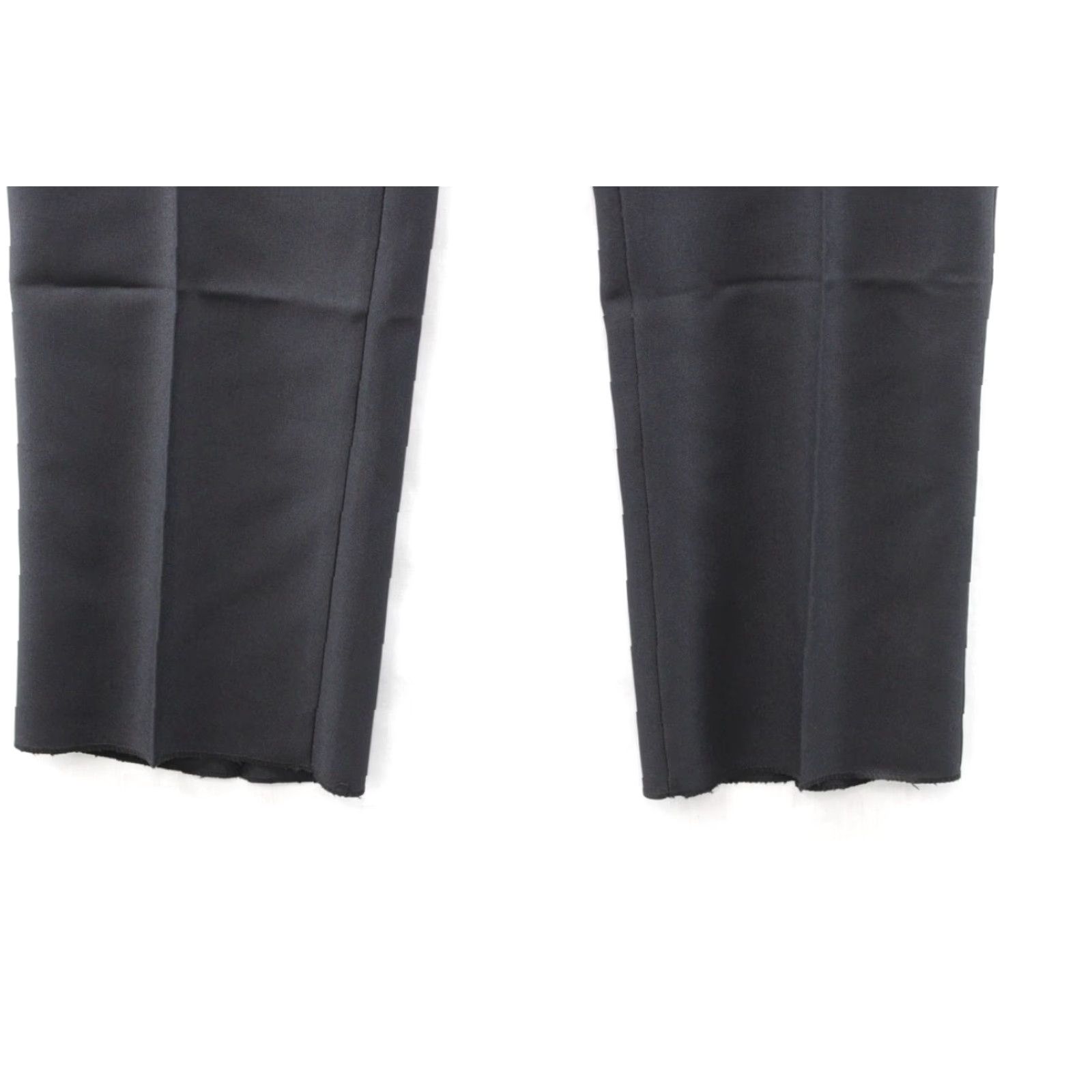 KEEN VINTAGE Cliff Keen Official Pants Mens 46 Black Unhemmed Pleated Textured Basketball Shirt Size US 30 / EU 46 - 3 Thumbnail