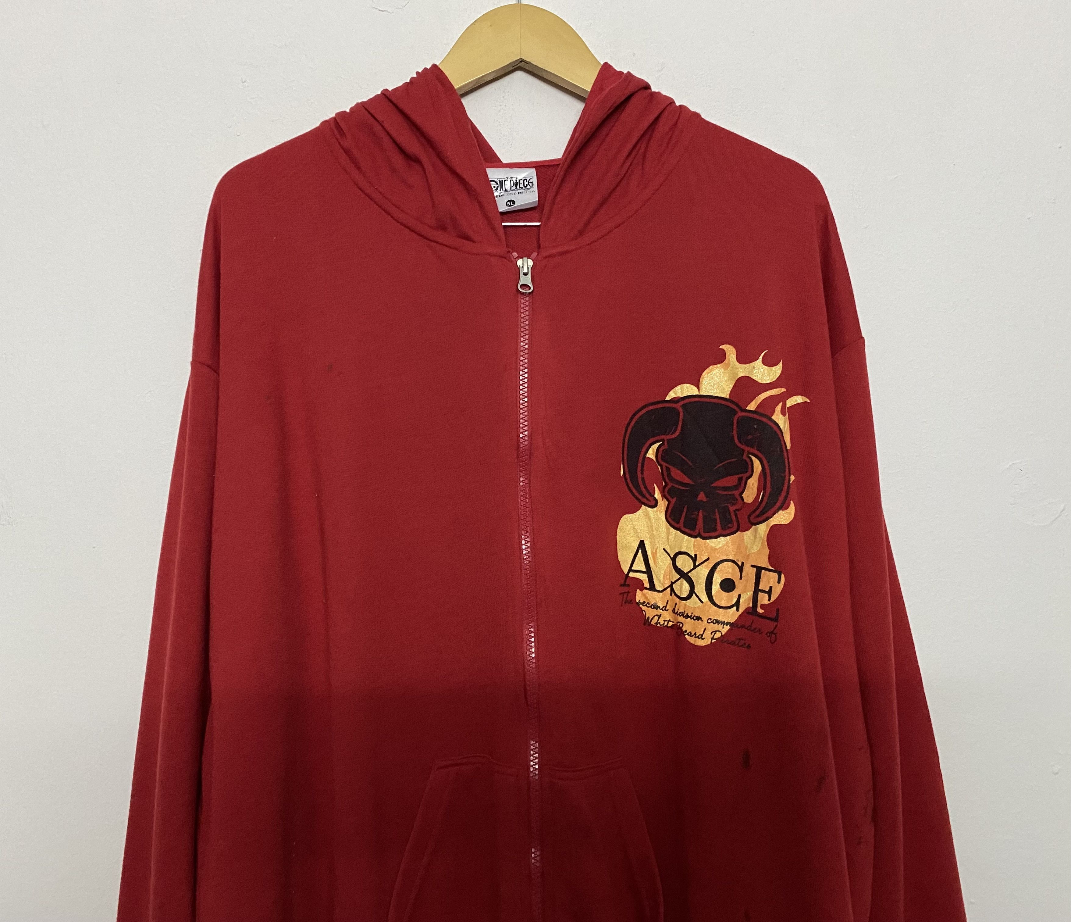 One Piece One Piece Sweater Full Print Knitwear Hoodie 5L Size US XXL / EU 58 / 5 - 4 Thumbnail