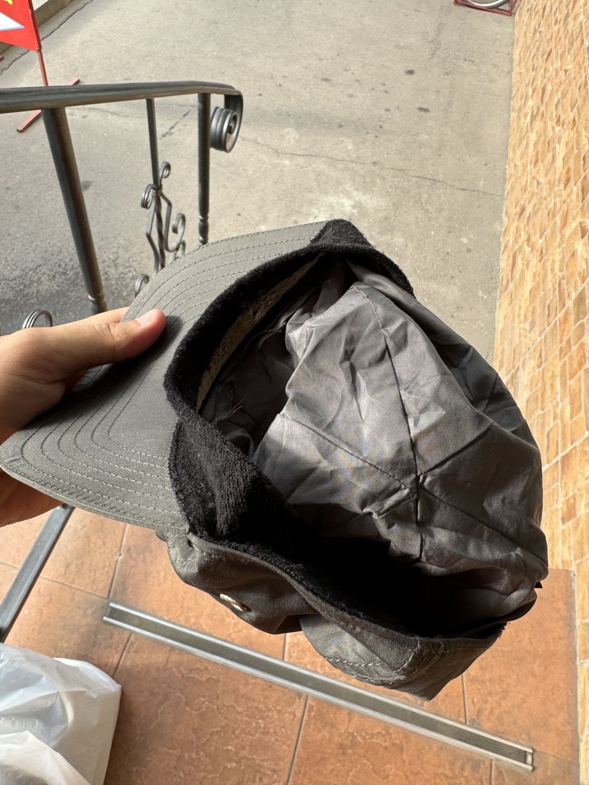 Prada × Vintage Vintage Prada nylon cap hat unisex Size ONE SIZE - 8 Thumbnail