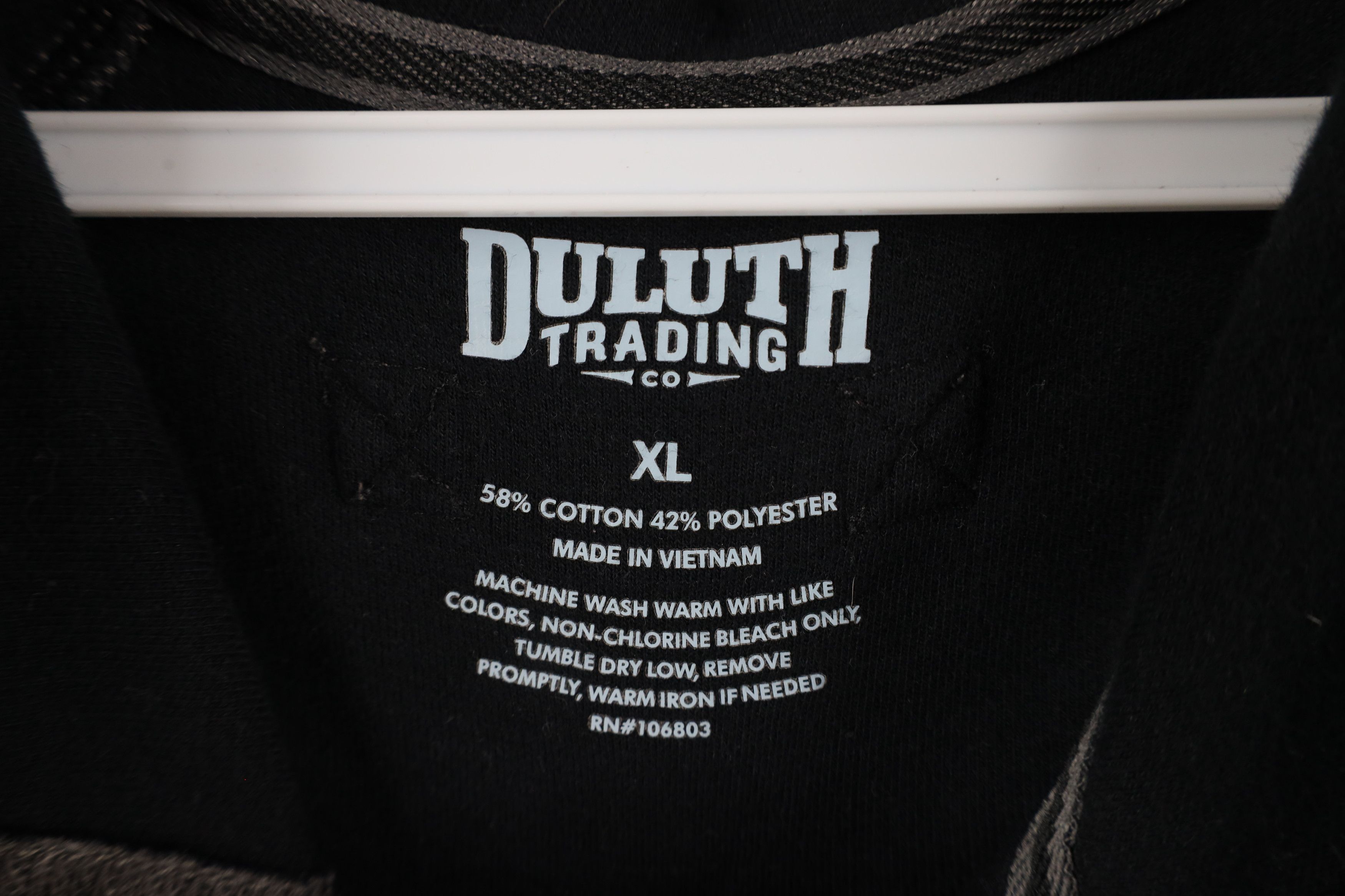 Duluth Trading Company × Vintage Duluth Trading Co Doubletime Henley Hoodie Sweatshirt Gray Size US XL / EU 56 / 4 - 5 Thumbnail
