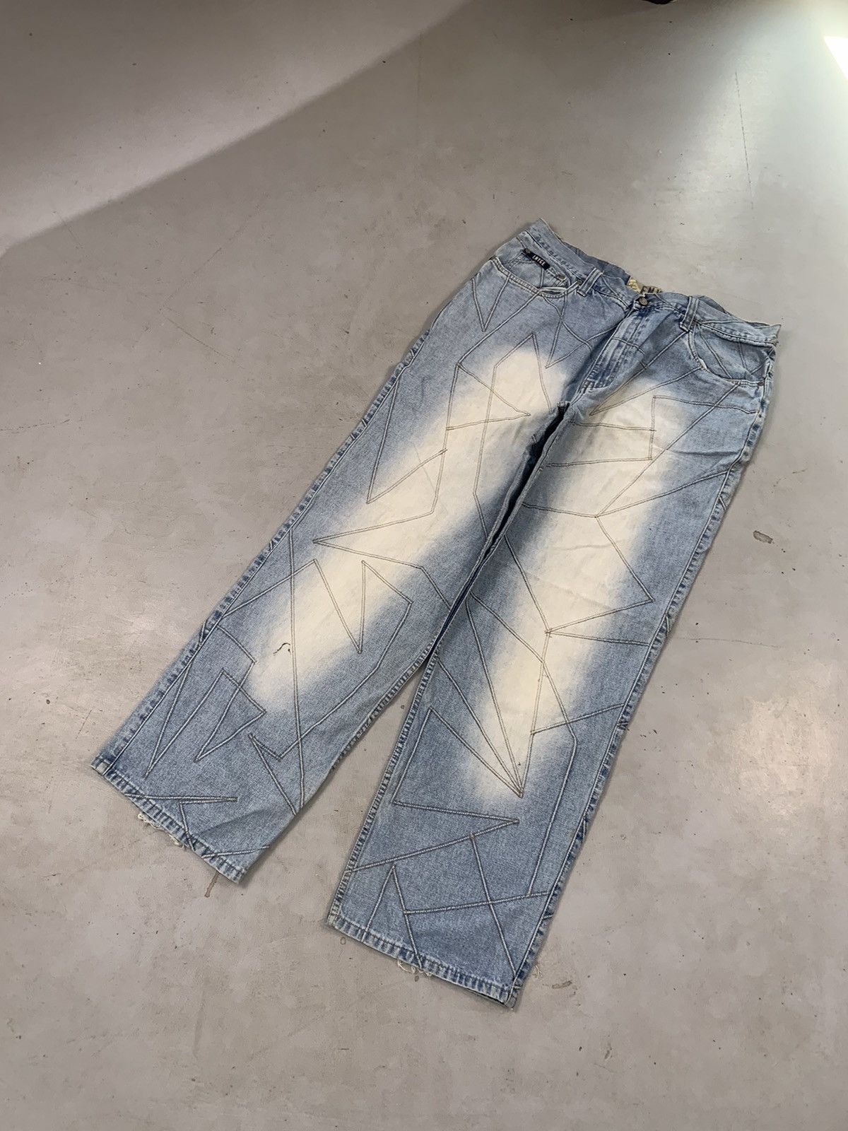 Southpole Vintage rare enyce spell out denim Size US 38 / EU 54 - 2 Thumbnail