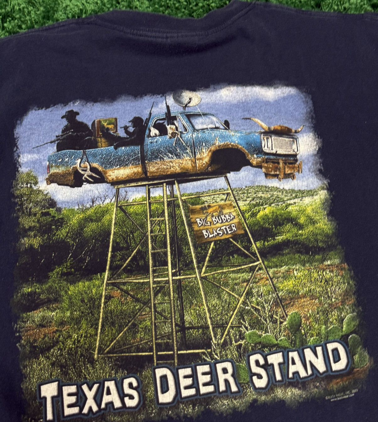 Vintage Vintage Gildan Texas Deer Stand Truck Hunting Camo XL Size US XL / EU 56 / 4 - 2 Thumbnail