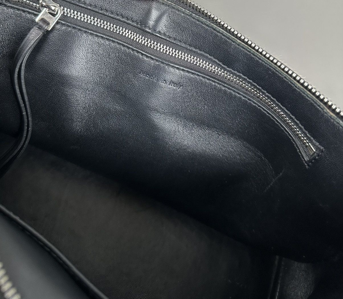 Celine Celine - Edge Pony-Style Calfskin Leather - Handle Bag Size ONE SIZE - 14 Thumbnail