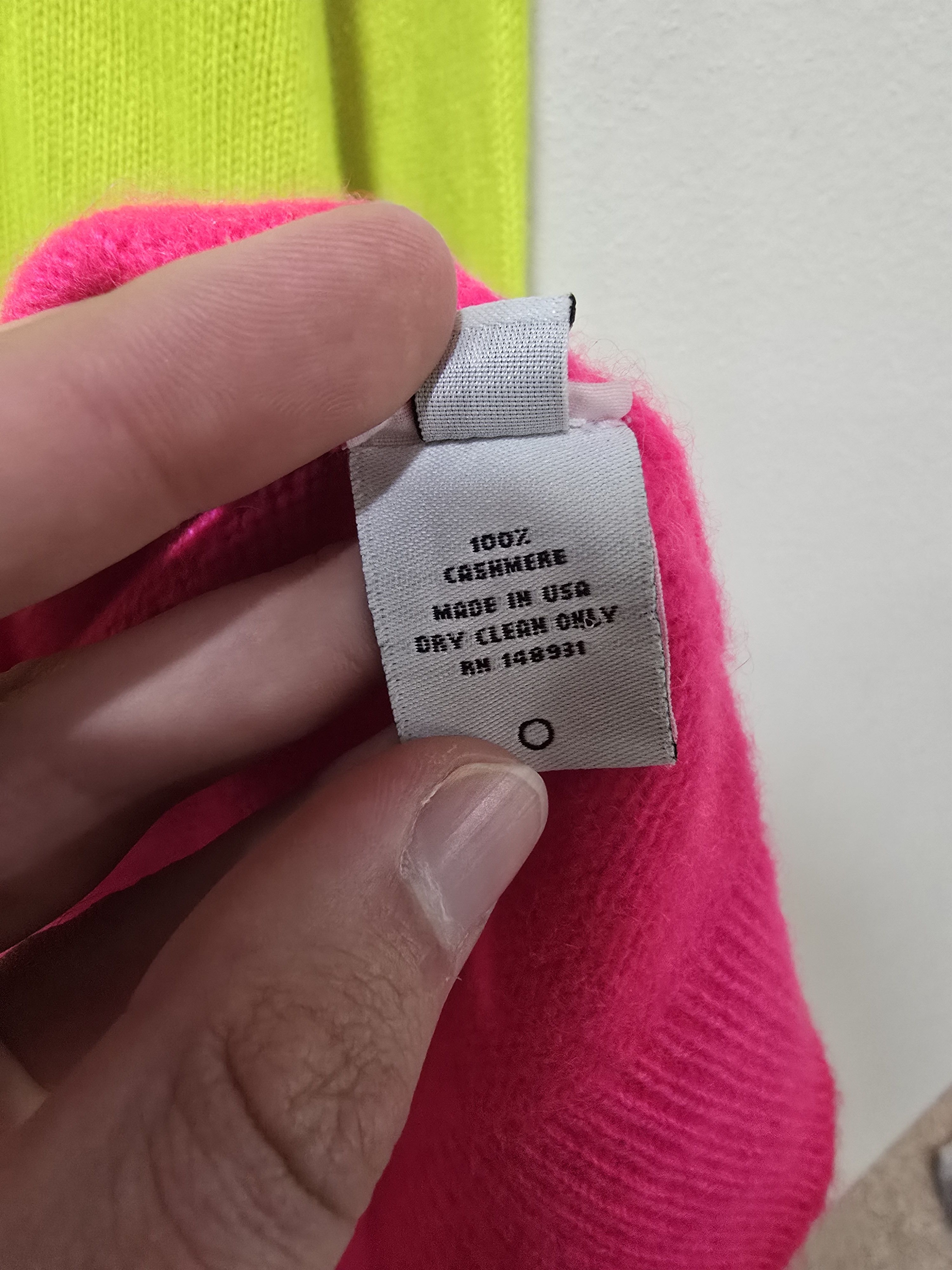 The Elder Statesman Elder Statesman Smiley Face Tie-Dye 100% Cashmere Sweater Size US L / EU 52-54 / 3 - 5 Thumbnail