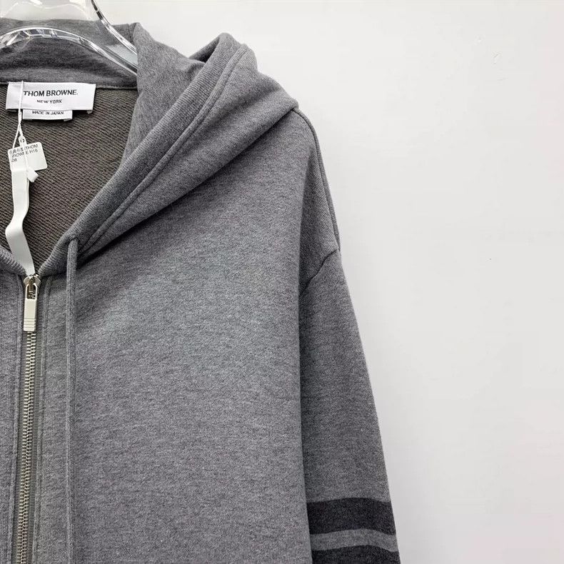 Thom Browne Thom Browne size4 Tie-down pull zipper long sleeve hoodie j Size US XL / EU 56 / 4 - 3 Thumbnail