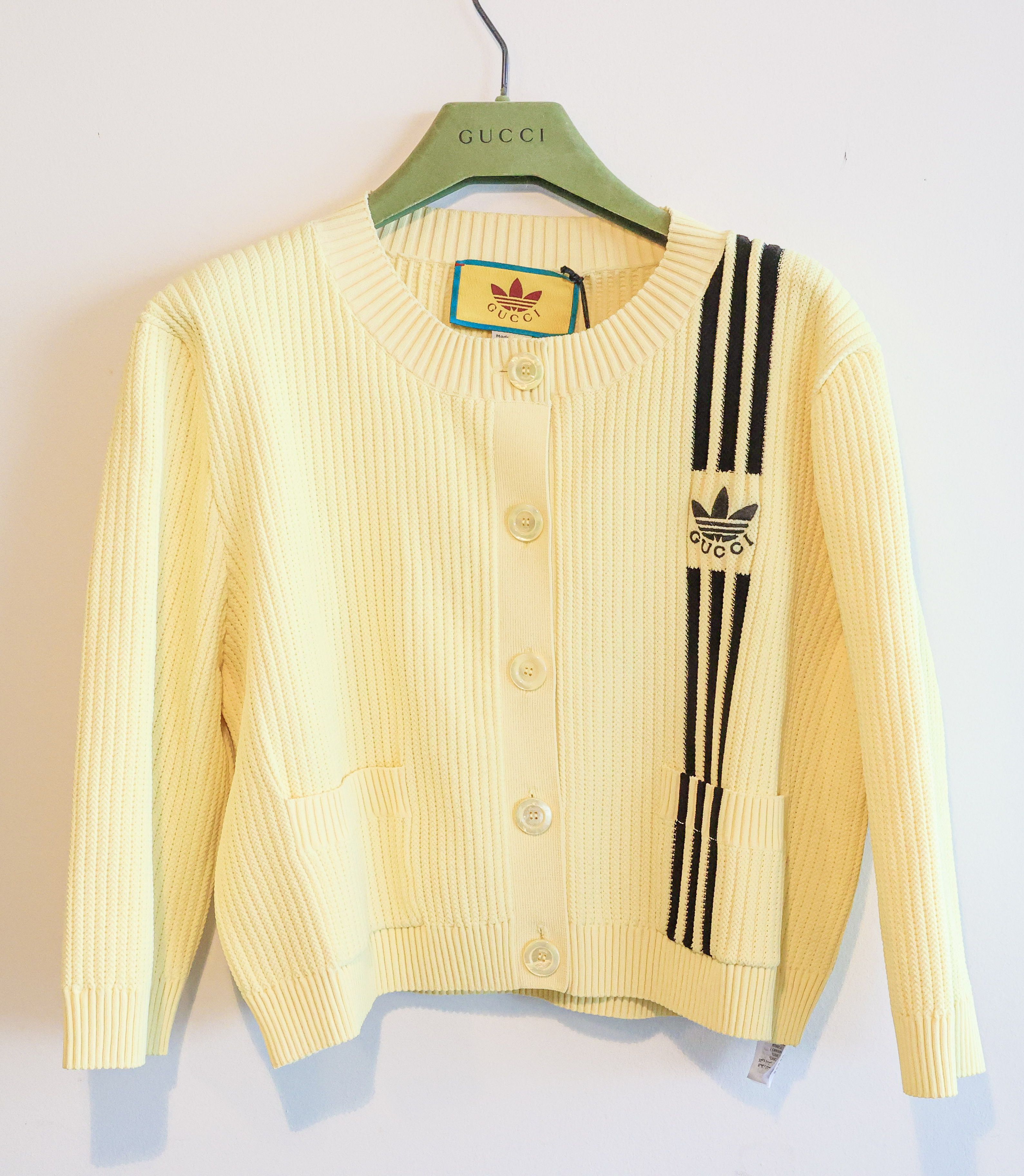 Adidas × Gucci Gucci x Adidas Cropped Cardigan Size XL Size XL / US 12-14 / IT 48-50 - 1 Thumbnail