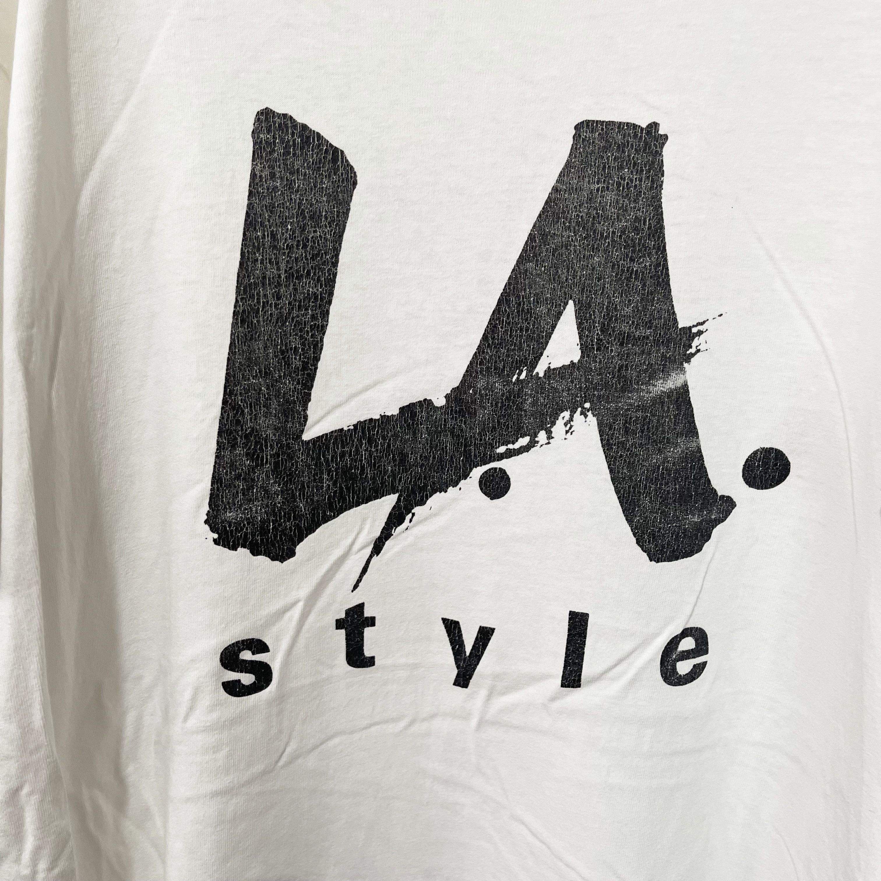 Vintage Vintage 90s LA Style Shirt Size US XL / EU 56 / 4 - 2 Thumbnail