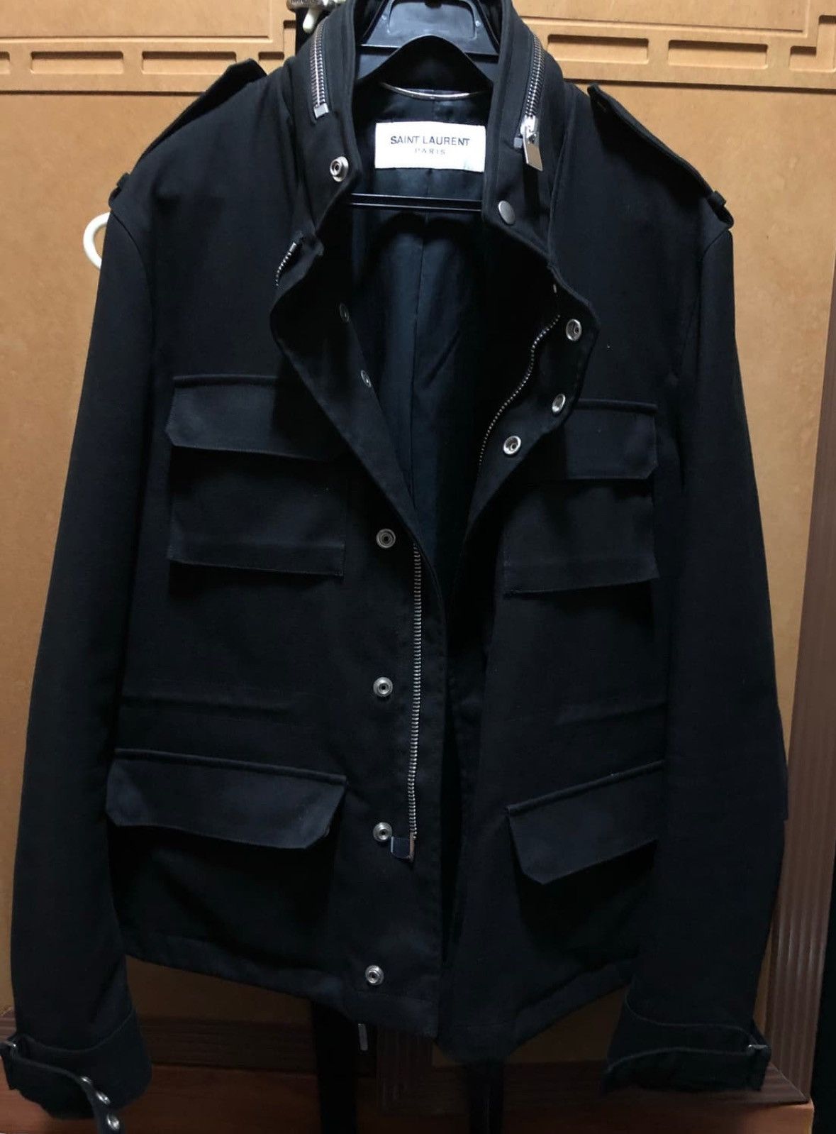 Saint Laurent Paris SAINT LAURENT 15 Hedi Slimane field jacket Size US M / EU 48-50 / 2 - 2 Thumbnail