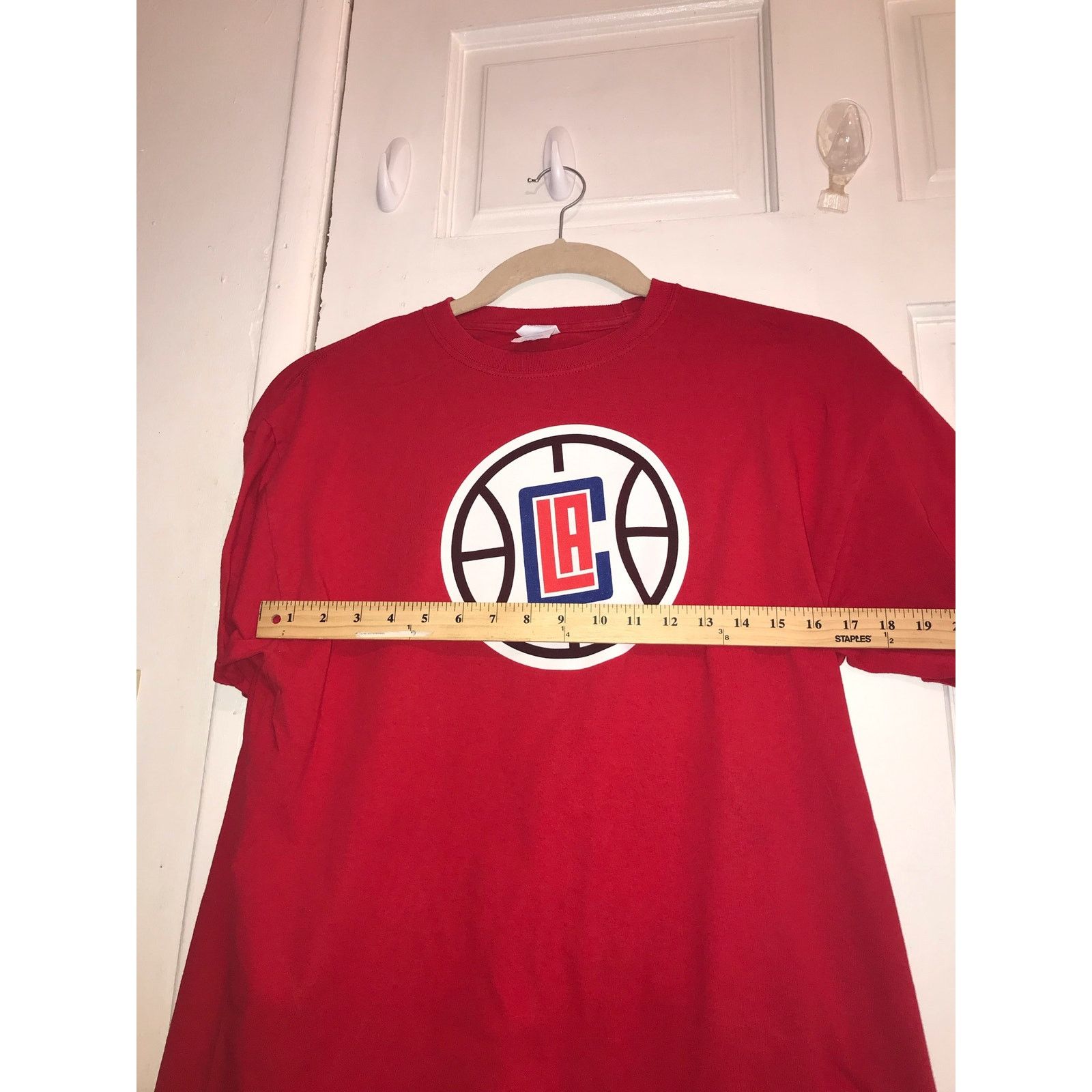 NBA NBA L.A. CLIPPERS TEE Men’s Size L Red New Logo Short sleeve Size US L / EU 52-54 / 3 - 8 Thumbnail