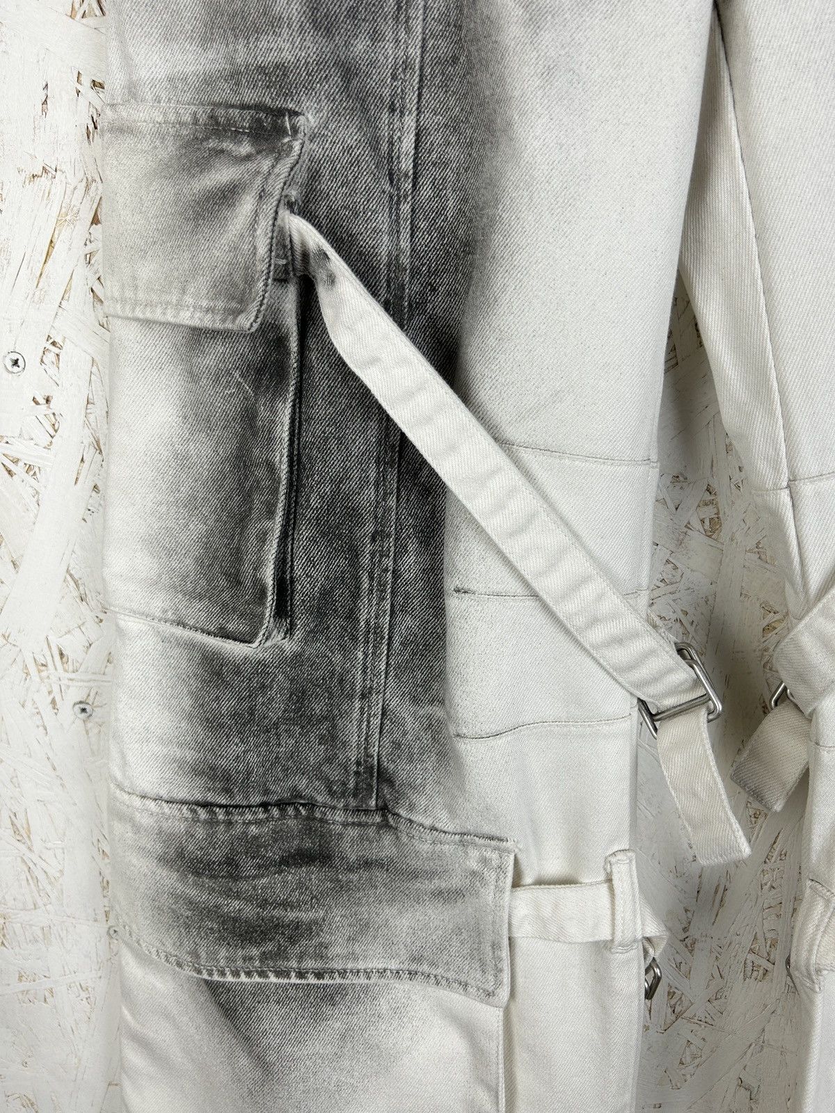 Acne Studios NWT Acne Studios Cargo Jeans White Wide 36 FN-WN-TROU001179 Size 25" / US 0 / IT 36 - 2 Thumbnail