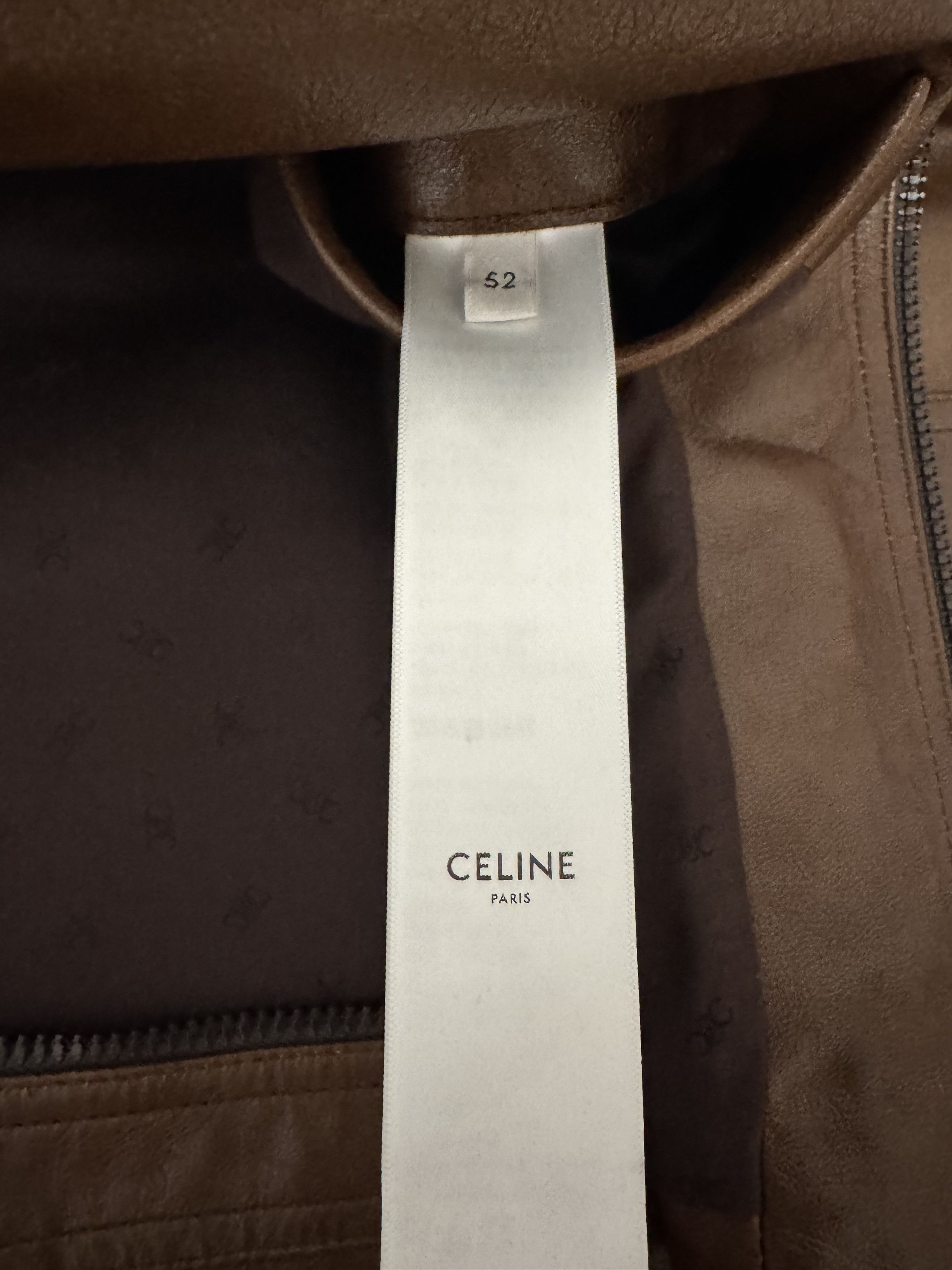 Celine FW23 Wax Effect Western Leather Blouson Size US L / EU 52-54 / 3 - 4 Thumbnail