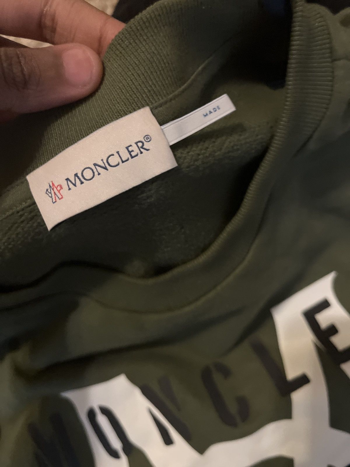 Moncler Moncler safari sweatshirt (felpa girocollo) Size US M / EU 48-50 / 2 - 2 Thumbnail