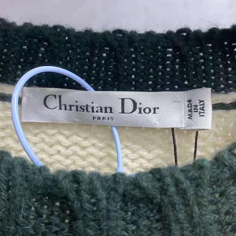 Dior Dior Dior White Cashmere Knit Sweater-2507 Size US M / EU 48-50 / 2 - 3 Thumbnail