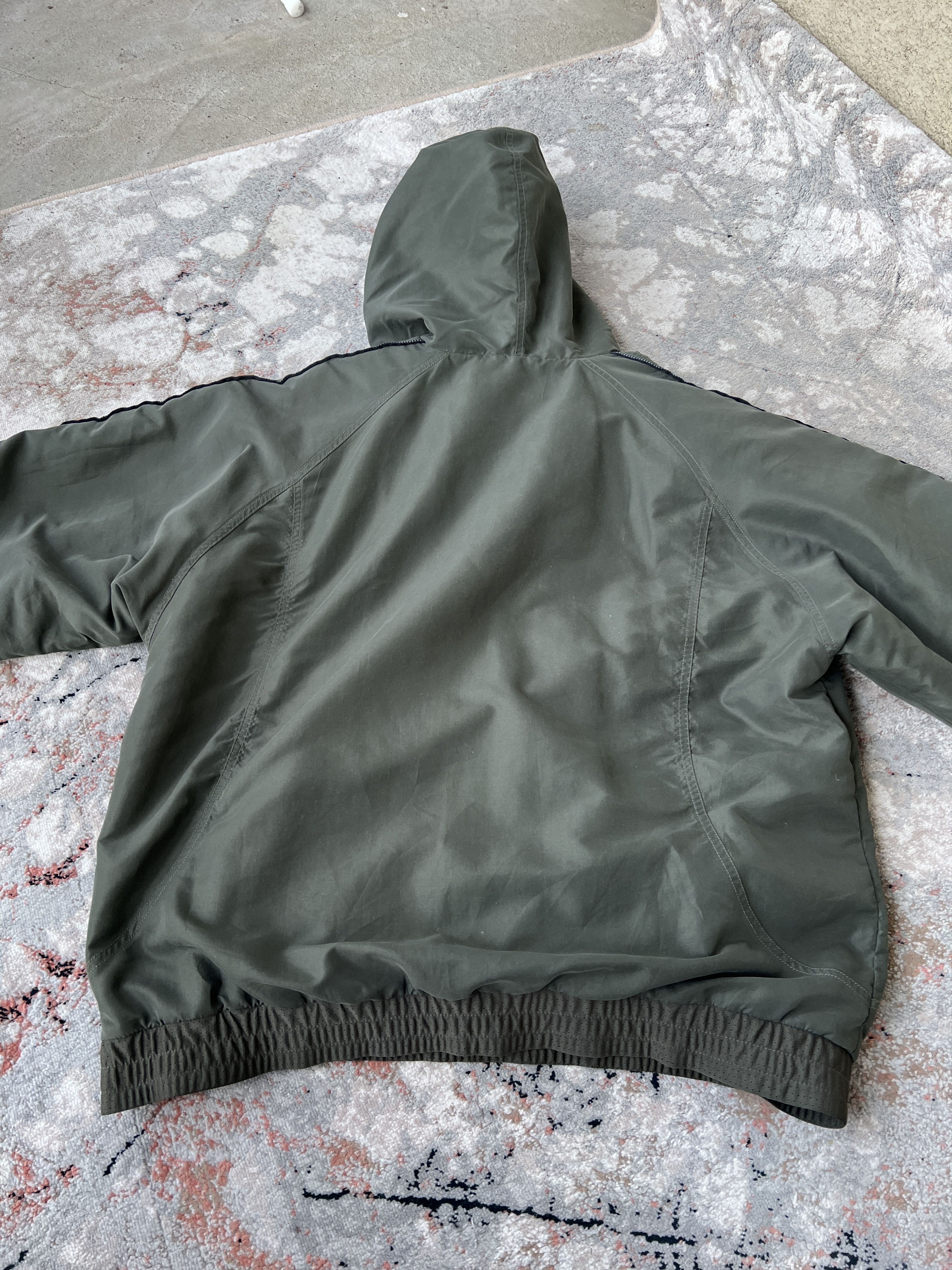 Adidas Vintage Adidas Anorak Khaki Jacket Size US M / EU 48-50 / 2 - 7 Thumbnail