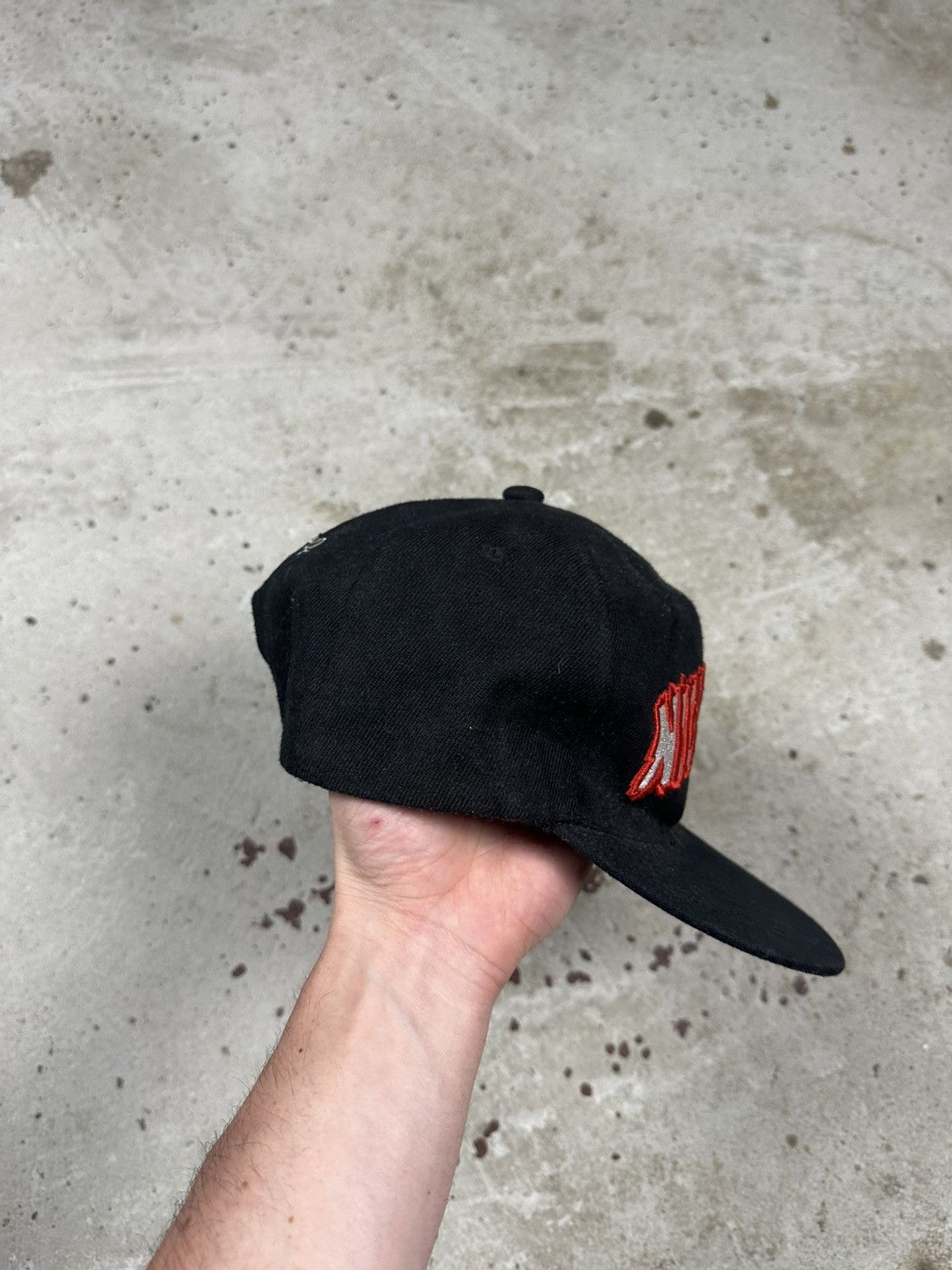 Band Tees × Expert Horror × Vintage Vintage Y2K Nightmare on Dream Street Black Hat Cap Size ONE SIZE - 4 Thumbnail