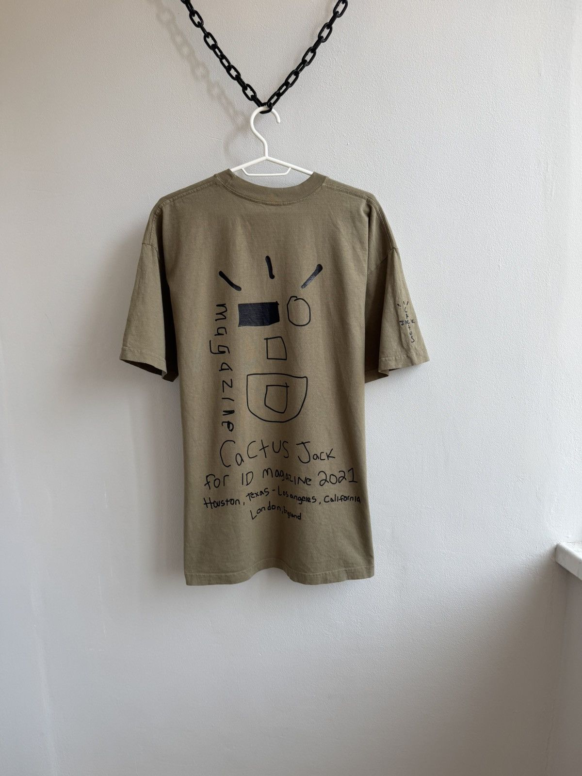 Travis Scott Travis Scott Utopia Cactus Jack T Shirt Tee For ID Magazine Size US L / EU 52-54 / 3 - 1 Thumbnail