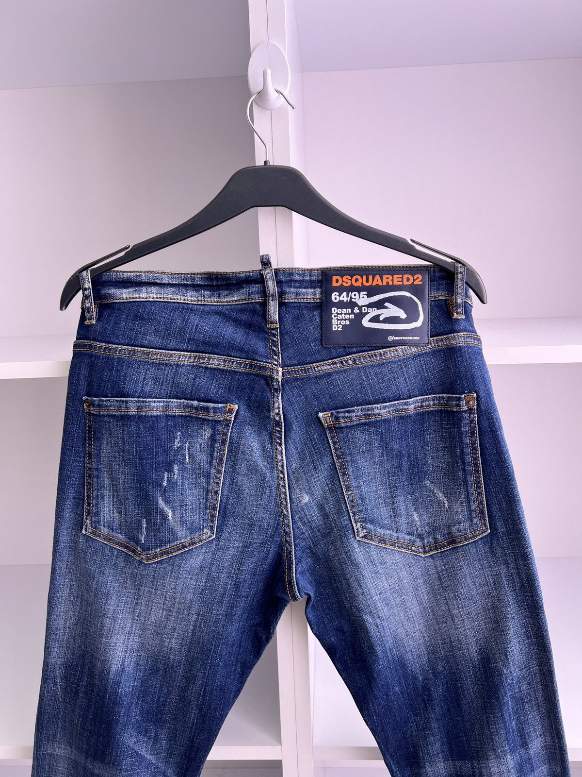 Dsquared2 × Vintage Vintage Dsquared2 Luxury Denim Blue Jeans Size US 32 / EU 48 - 15 Thumbnail