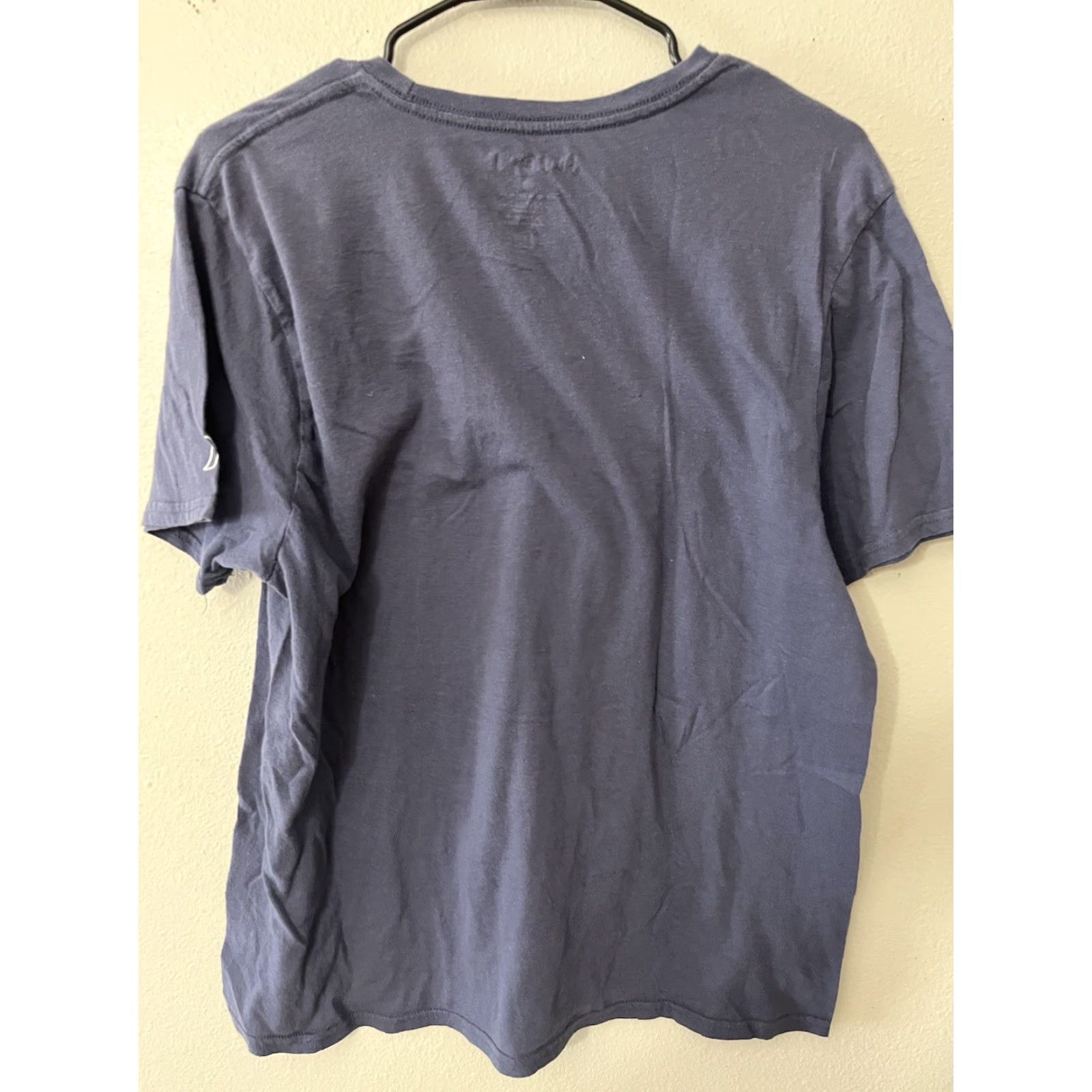 Hurley Hurley T-Shirt Men’s Short Sleeve Logo Tee Crew Neck Blue XL (Regular Fit) - 2010s Cotton Shirt Size US XL / EU 56 / 4 - 2 Thumbnail