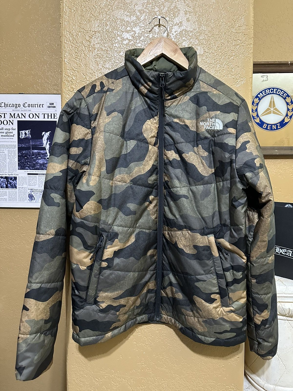 The North Face Rare The North Face Camo Puffer Jacket Grailed