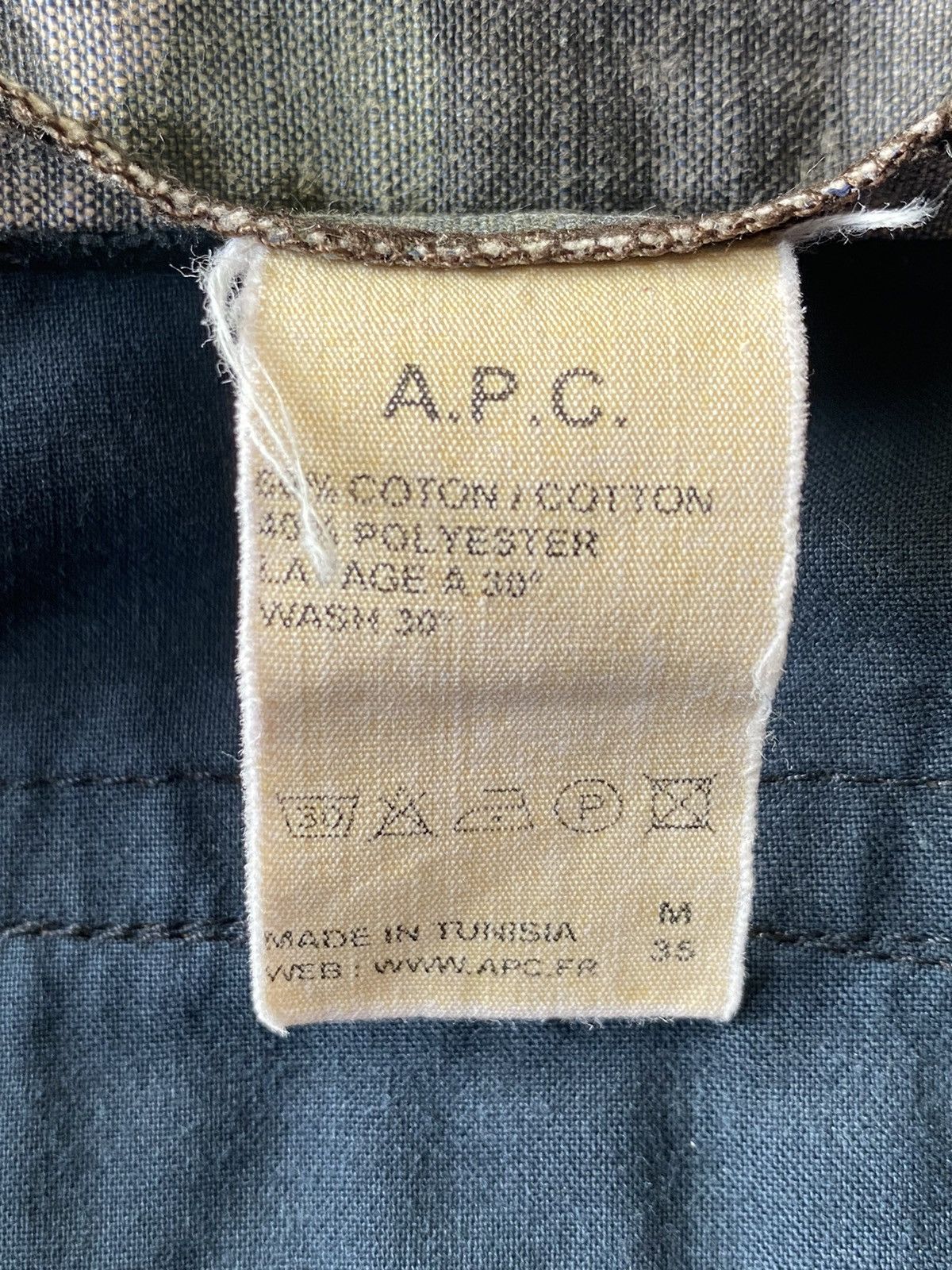 A.P.C. Vintage A.P.C Camo Casual Pant Size US 33 - 11 Thumbnail