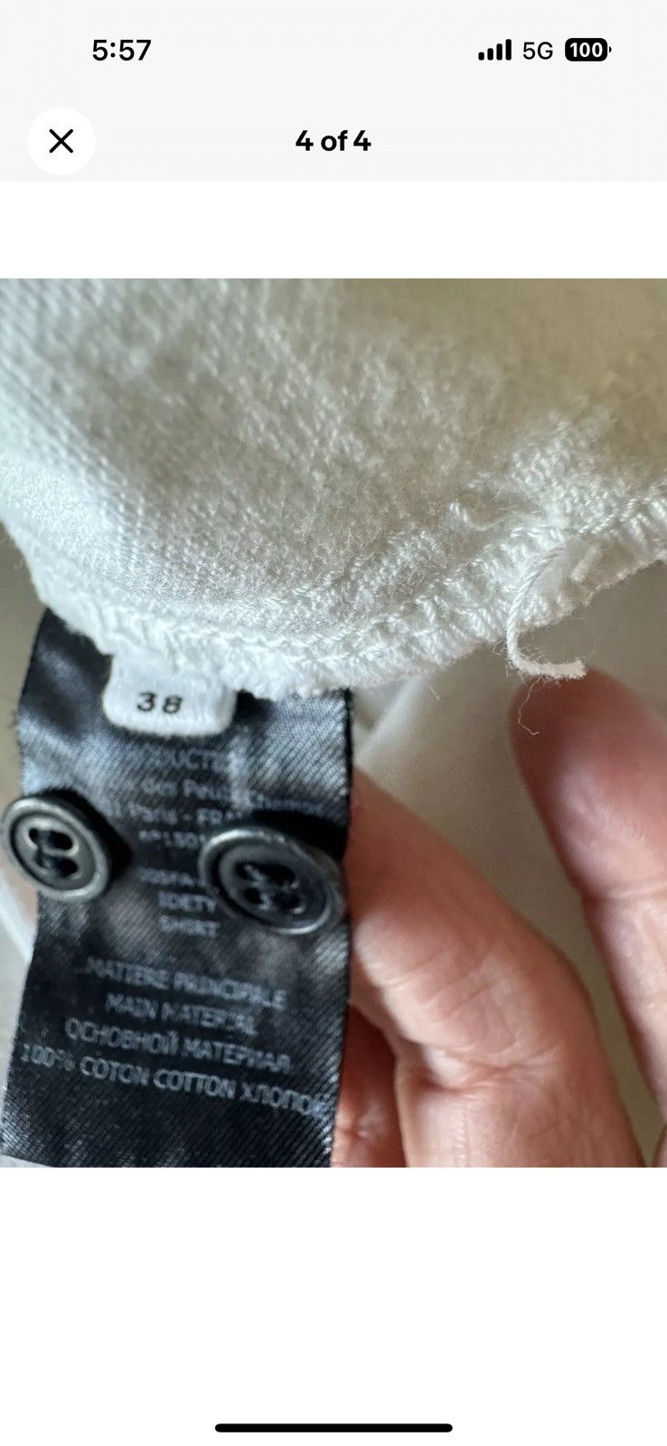 Isabel Marant Etoile Isabel Marant etoile white blouse Size XS / US 0-2 / IT 36-38 - 3 Thumbnail