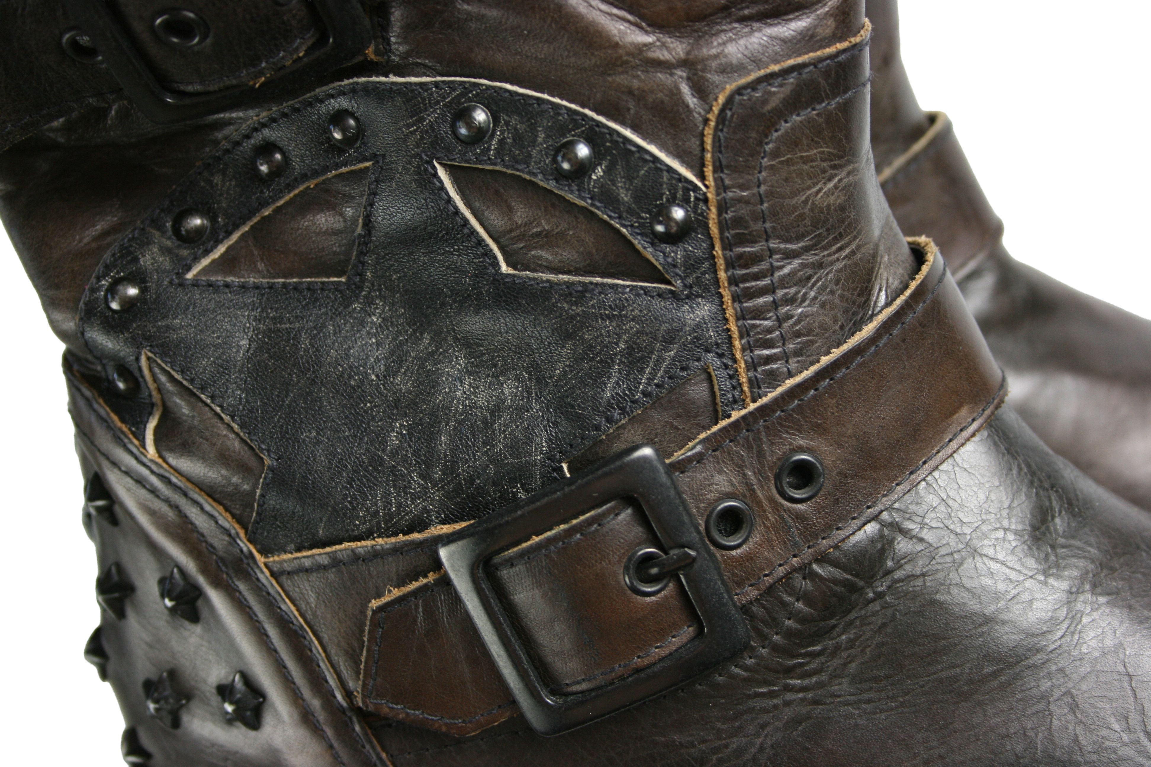 Sendra Rockstuds Y2K Engineered Biker Boots Size US 9 / IT 39 - 7 Thumbnail