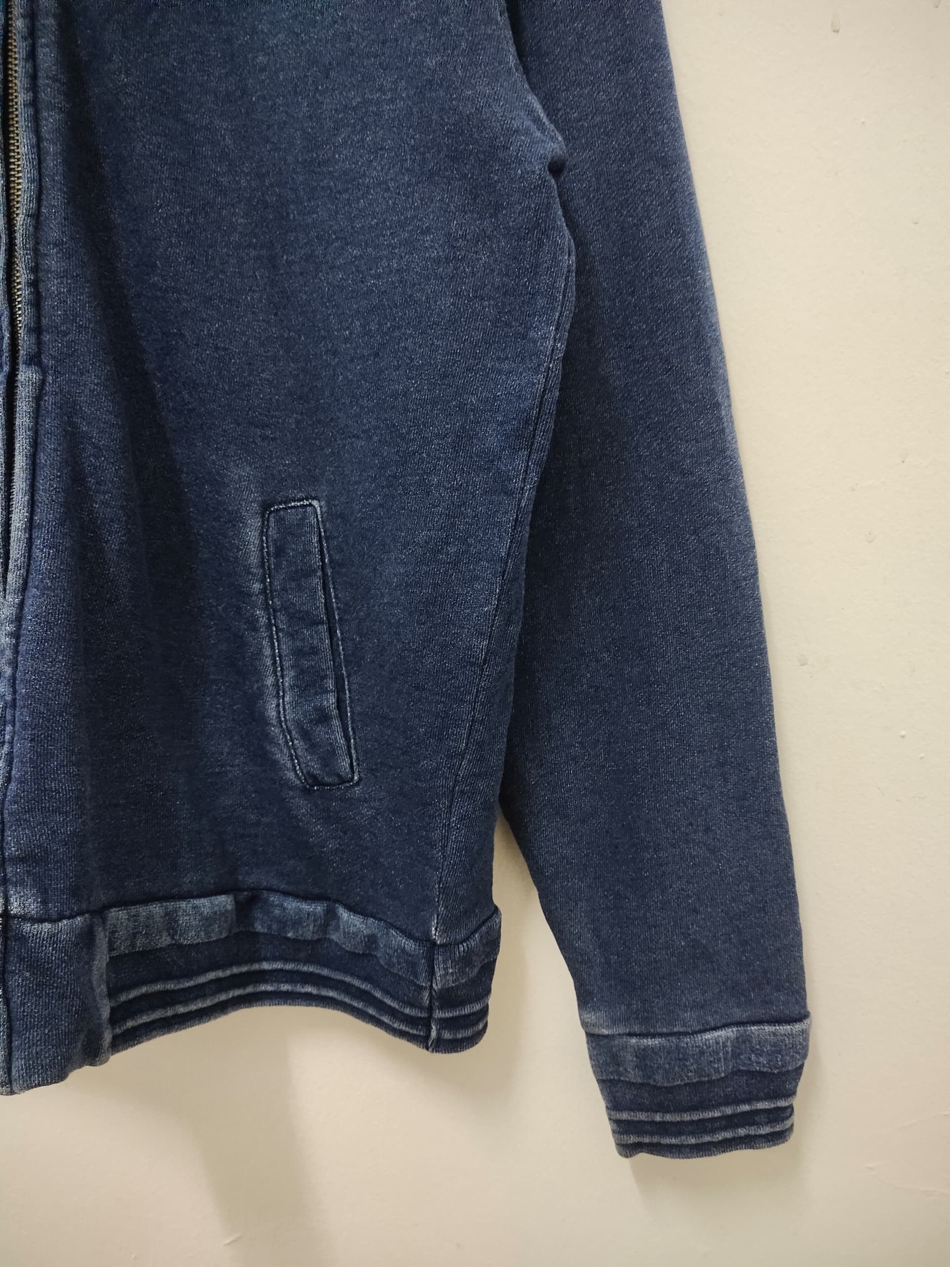 Japanese Brand Nano Universe Denim bomber jacket streetwear carhartt Size US M / EU 48-50 / 2 - 7 Thumbnail
